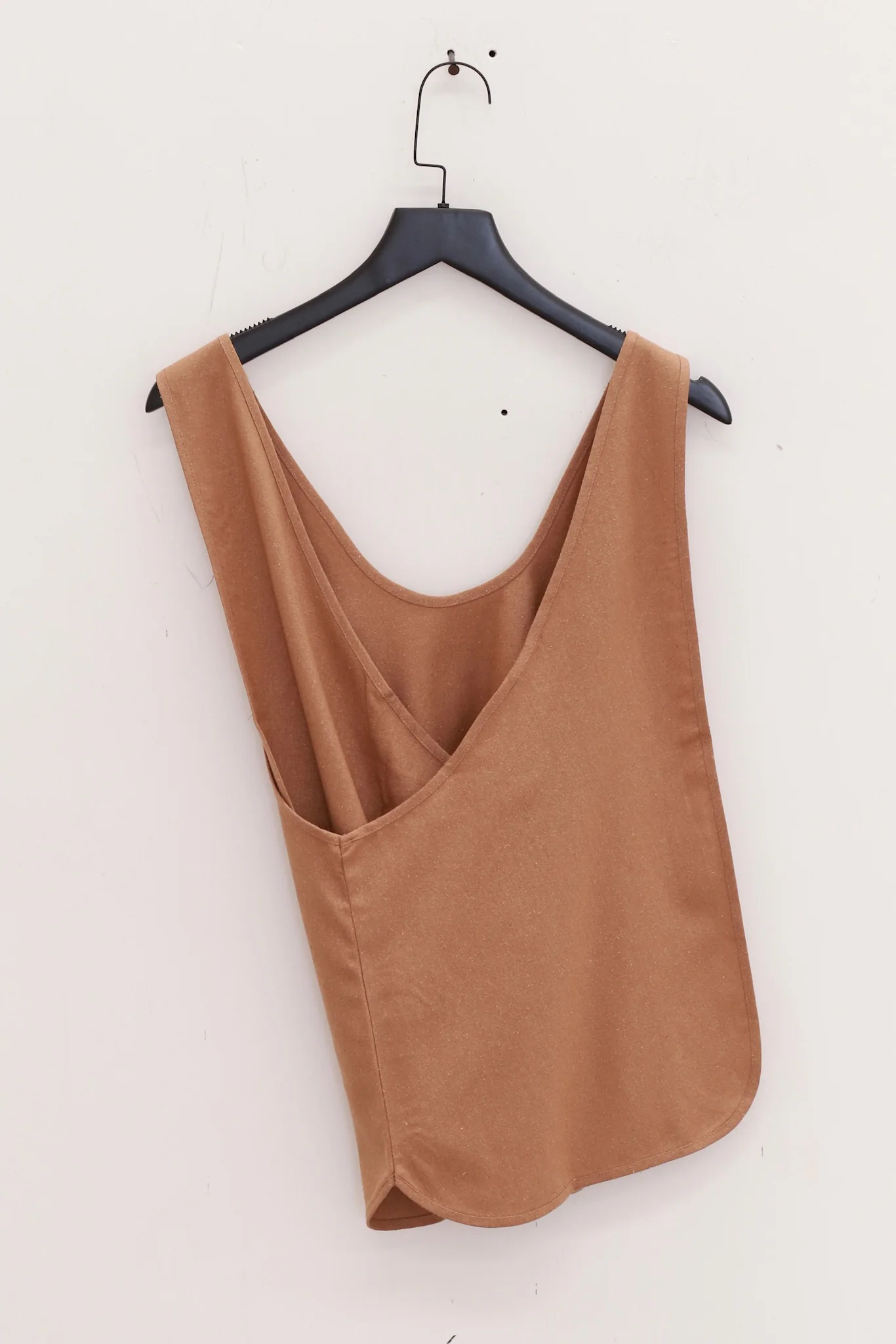 BASERANGE Apron Tops Vests BAS-TOAP-WS-000-BATH BROWN - Image 2