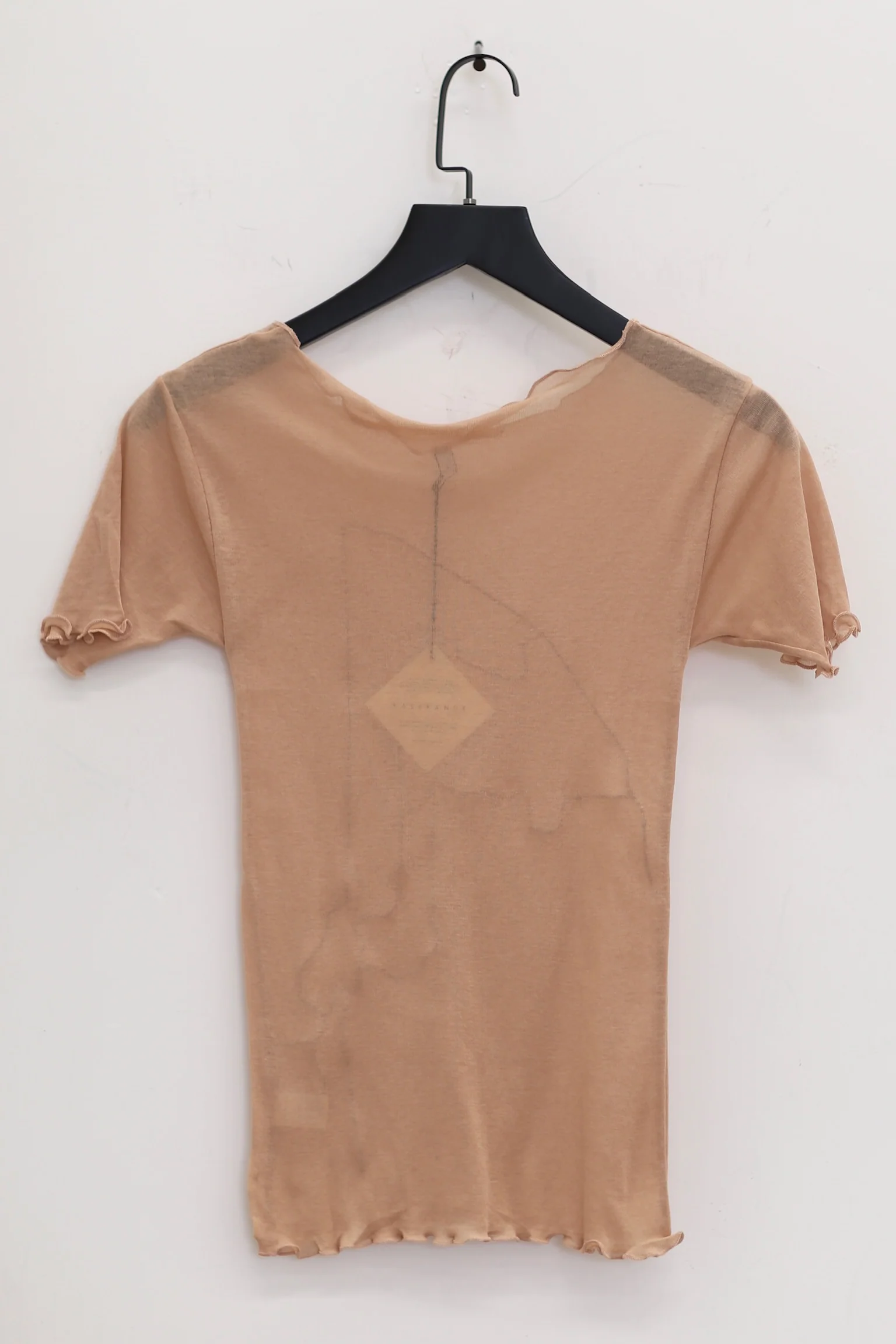 BASERANGE Aroostook T-shirt TOAR-CG-SP24 pink camel - Image 4