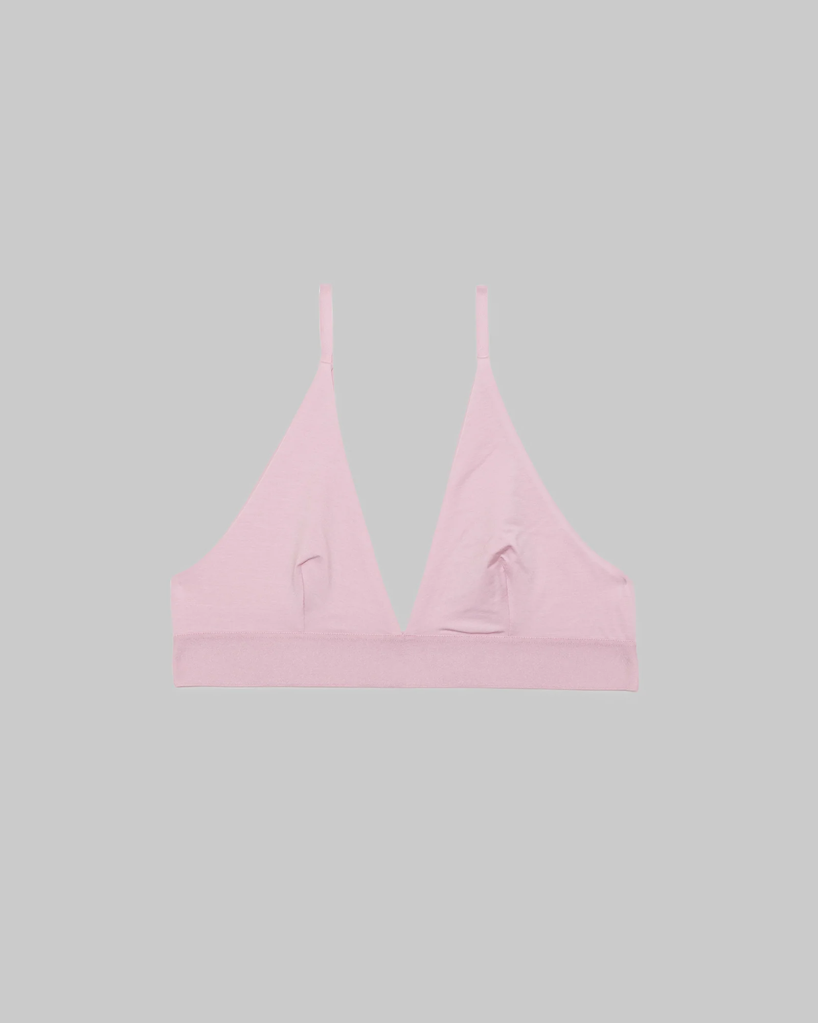 BASERANGE Bamboo Fiber and Bamboo Cotton Wire-Free Wide-Band Bra Collection - Soft Lingerie - France BAS-BRTR-BL-WI25-DORO PINK - Image 3