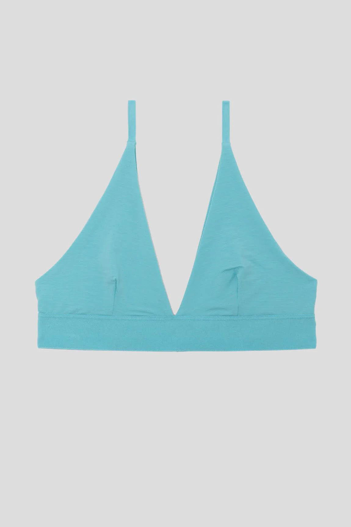 BASERANGE Bamboo Fiber Bamboo Cotton No Wire Wide-Brim Bra Series Collection Soft Underwear France BAS-BRTR-BL-SP25-LSS Turquoise BRTR1 - Image 3