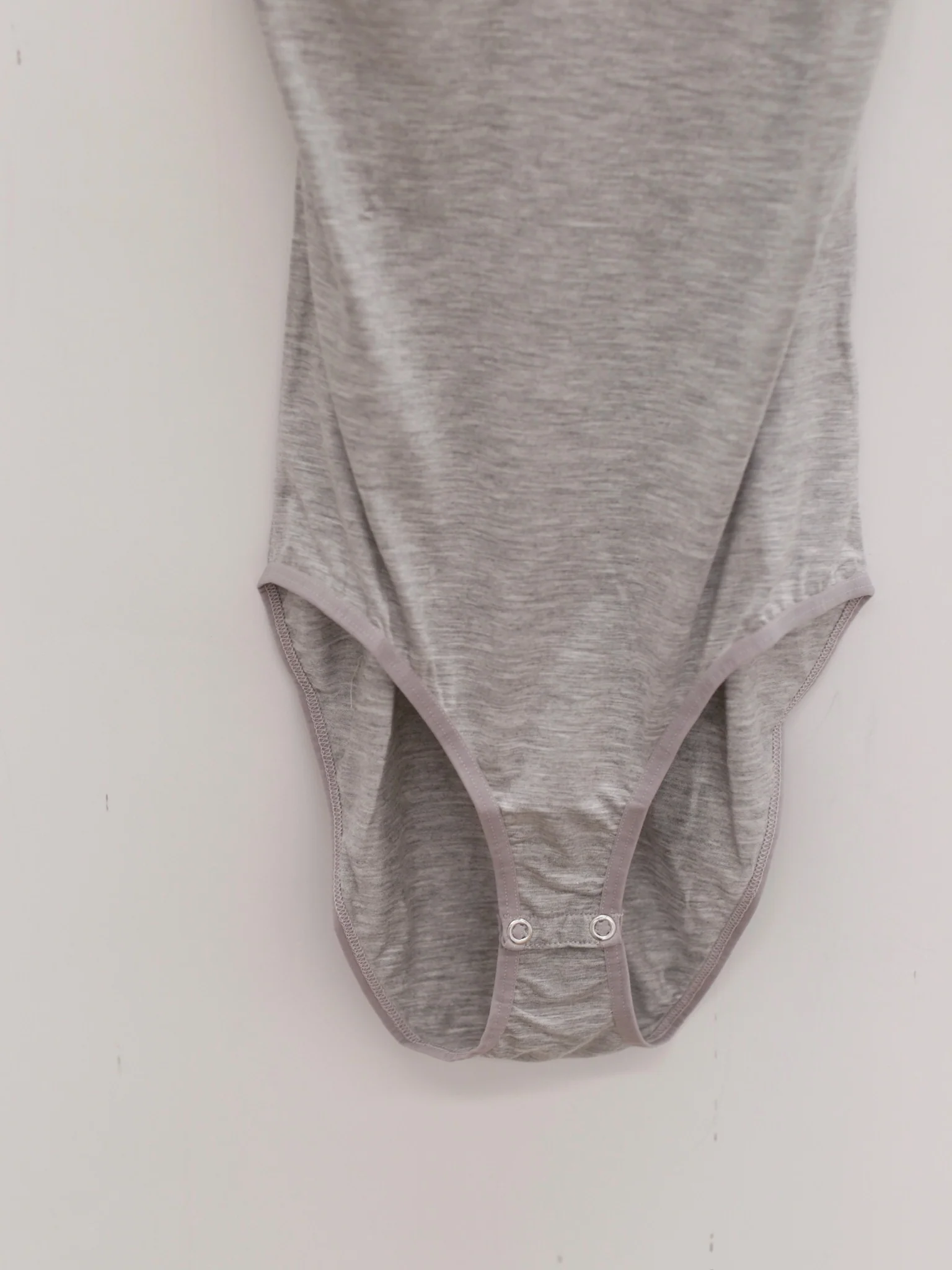 BASERANGE Bamboo fiber jumpsuit France BAS-ONBB-BA-SU25-GREY MELANGE - Image 3