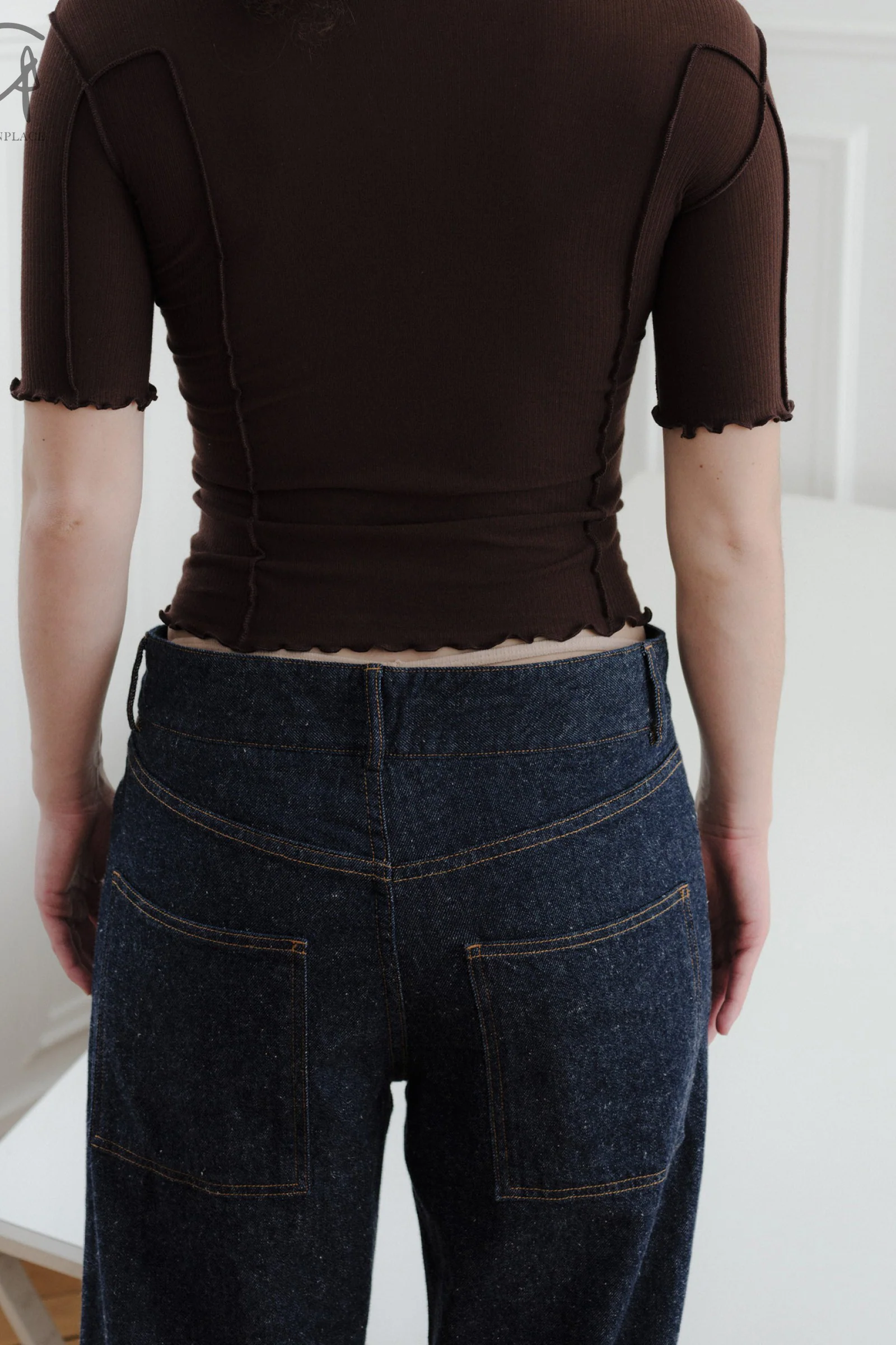 BASERANGE blue trousers (with back pockets) TRIN-CO-SP24 (TRIN) - Image 8