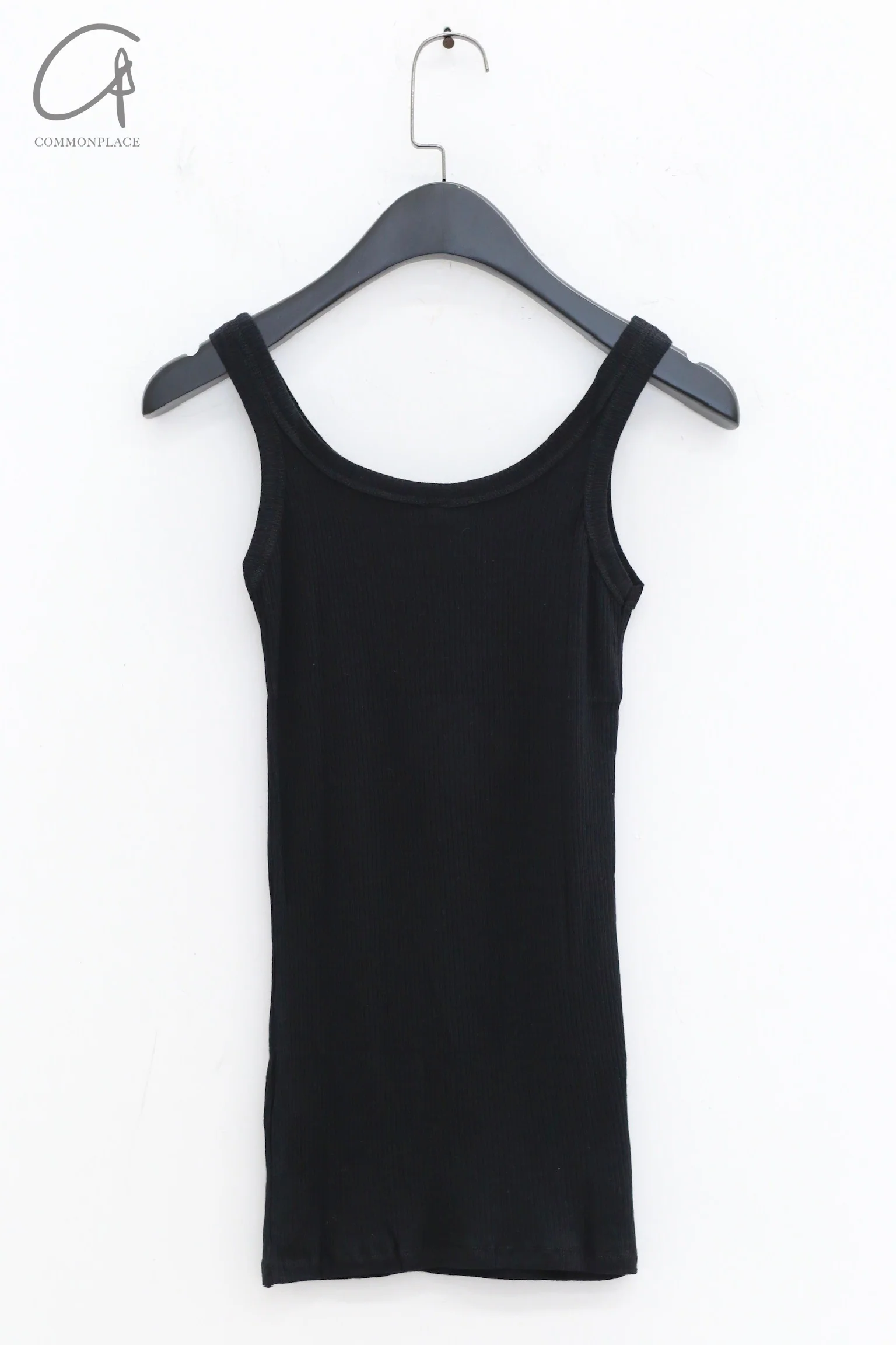 BASERANGE Camisole Top BAS-TODT-RB-SU24-HEI Black - Image 4