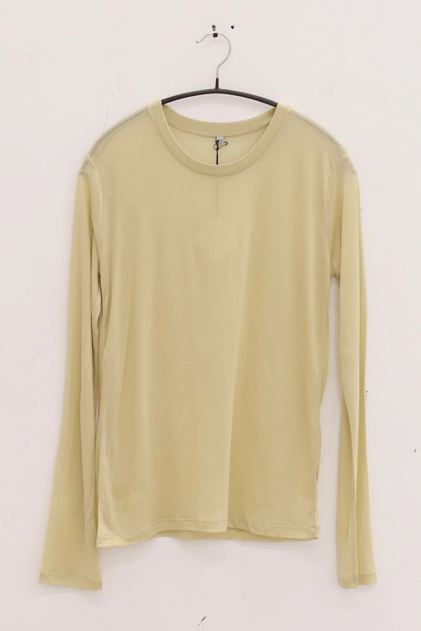 BASERANGE Classic Bamboo Fiber and Cotton Long Sleeve T-Shirt Collection Crew Neck Base Shirt French BAS-TTLS-BL-AU25-PIER GREEN (TOLS-BL-000 TTLS)