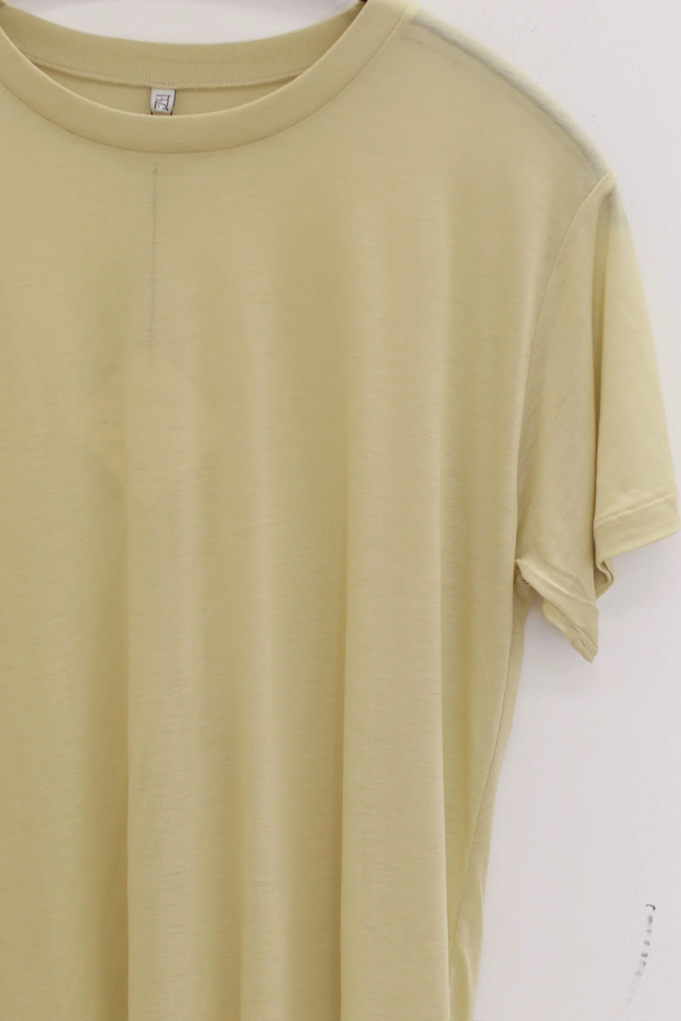 BASERANGE Classic Bamboo Fiber and Cotton Slim Fit T-Shirt Collection Round Neck Bottoming Shirt French BAS-TTTS-BL-AU25-PIER GREEN (TOCT TTTS) - Image 2