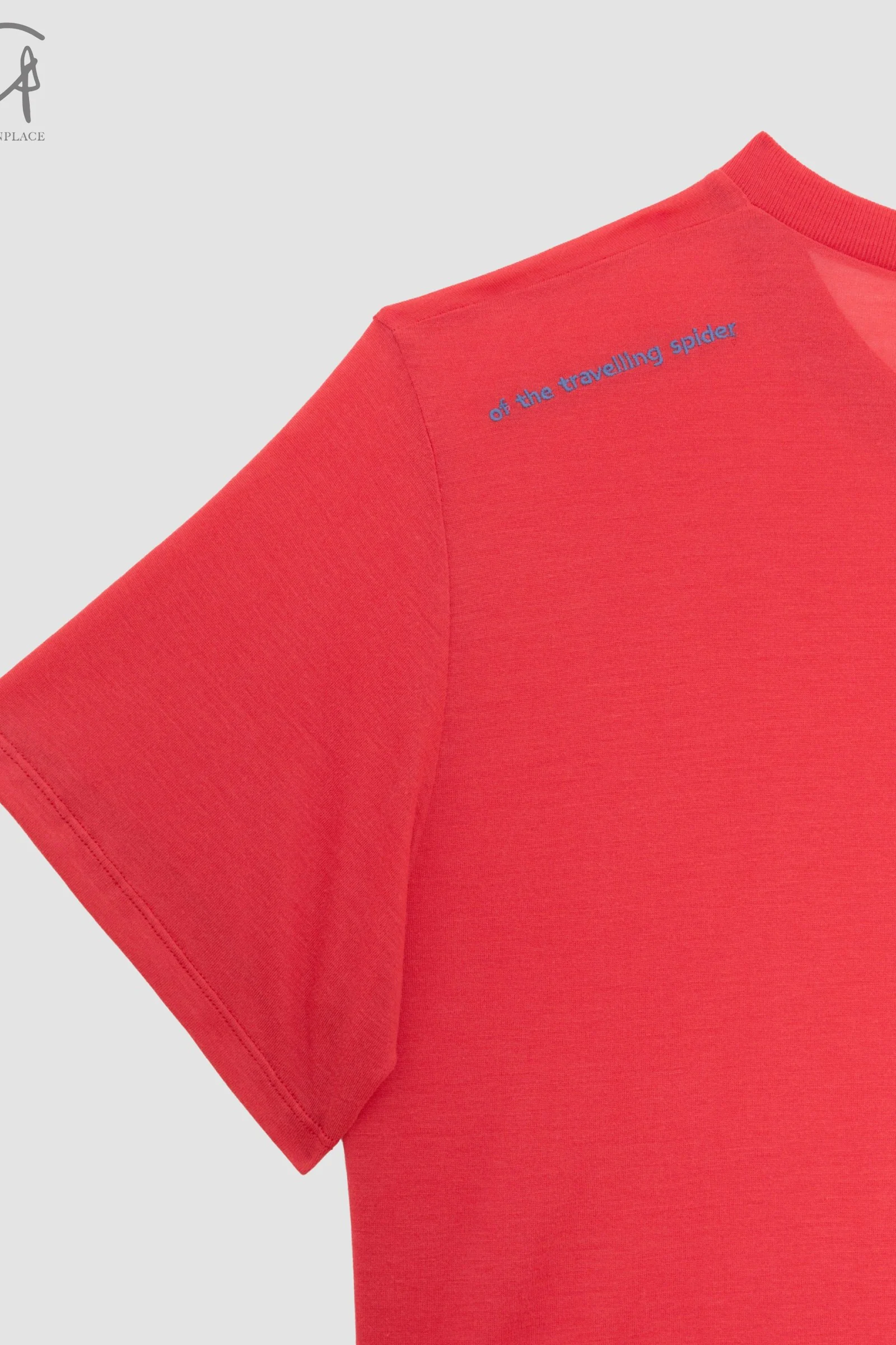 BASERANGE Classic Bamboo Fiber Bamboo Cotton Slim Fit T-shirt Series Collection Round Neck Bottoming Shirt France BAS-TOCT-BLE-AU24-HONG Red (Blue) TOCT-BL-000 - Image 6