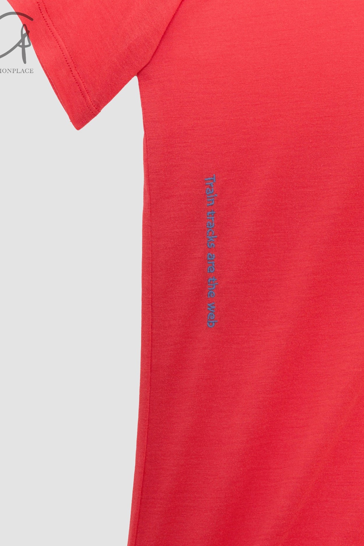 BASERANGE Classic Bamboo Fiber Bamboo Cotton Slim Fit T-shirt Series Collection Round Neck Bottoming Shirt France BAS-TOCT-BLE-AU24-HONG Red (Blue) TOCT-BL-000 - Image 7
