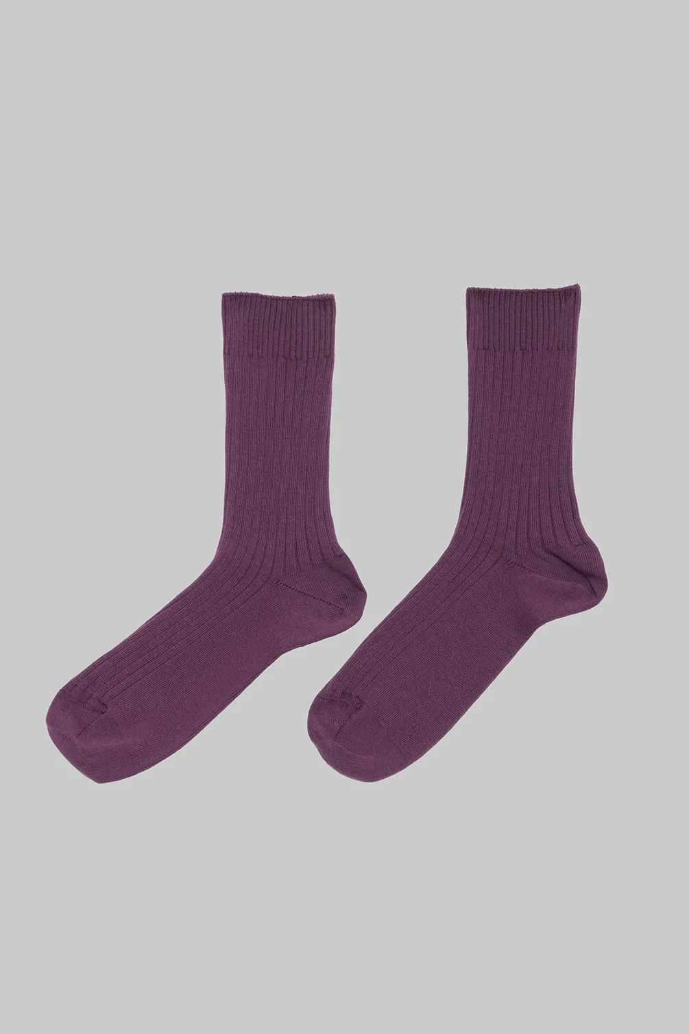BASERANGE Collection of Various Ankle Socks II - Portugal: BAS-SORO-CR-WI25-GESSO PURPLE (SOTOA SORO SOBO) - Image 2