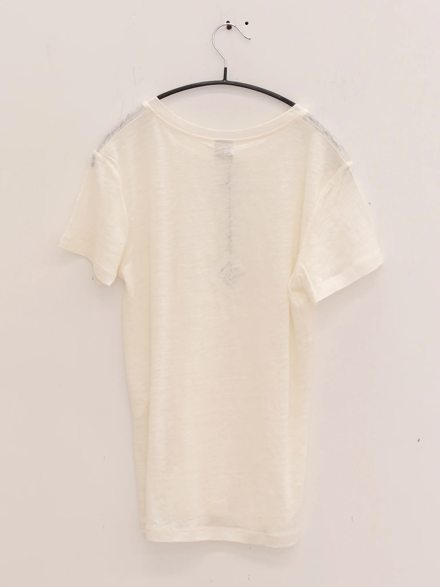 BASERANGE crew neck short sleeve T-shirt France BAS-TOST-JL-SU25-EDRU - Image 4