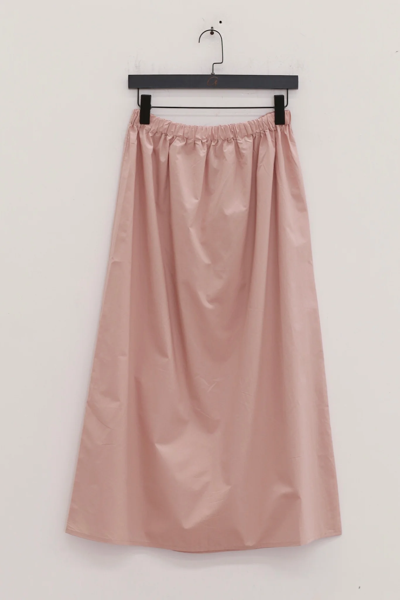 BASERANGE Elastic waist skirt Comfortable French BAS-SKCA-PO-SU25-FEN Pink