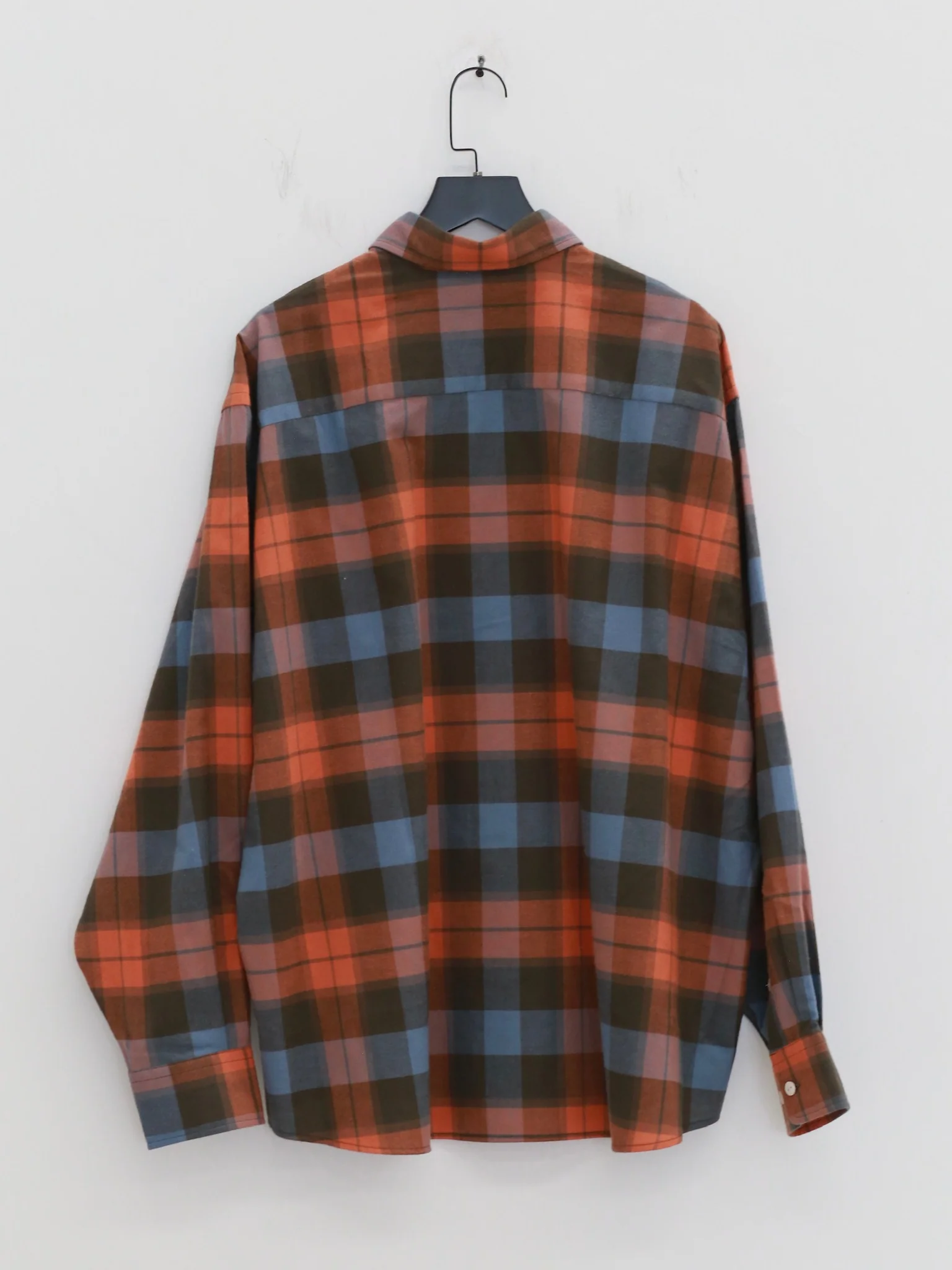 BASERANGE Fall/Winter 2025 CLAUDE SHIRT (French brand) BAS-TSCL-OC-AU25-FRAME PLAID - Image 4