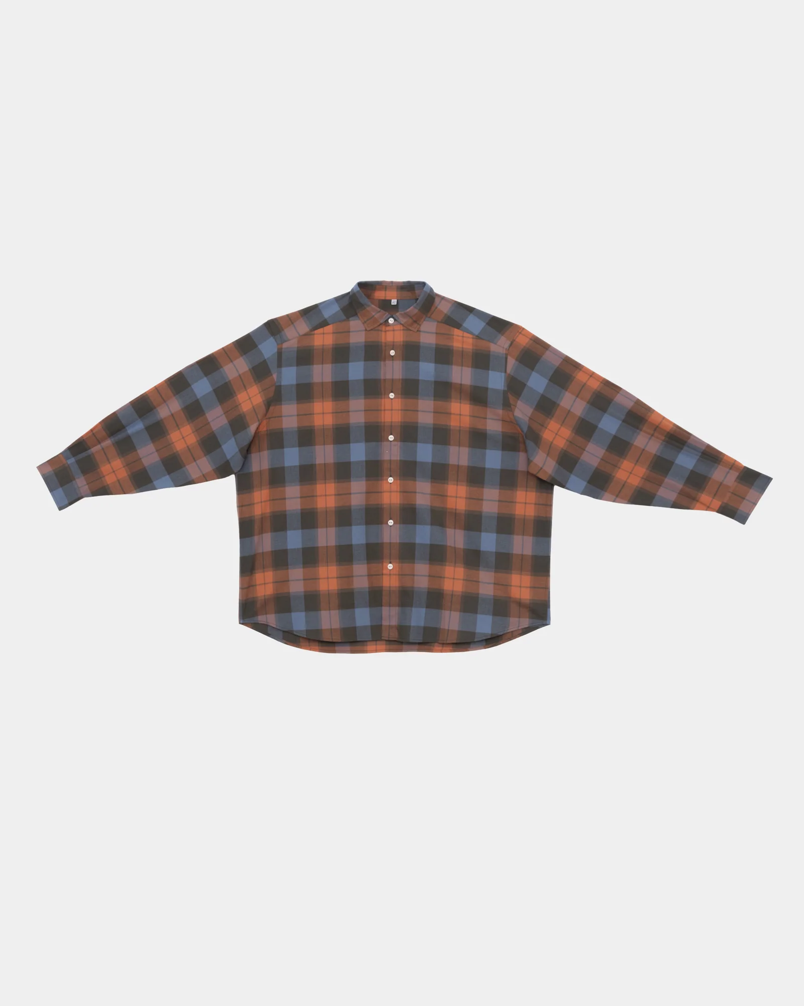 BASERANGE Fall/Winter 2025 CLAUDE SHIRT (French brand) BAS-TSCL-OC-AU25-FRAME PLAID - Image 7