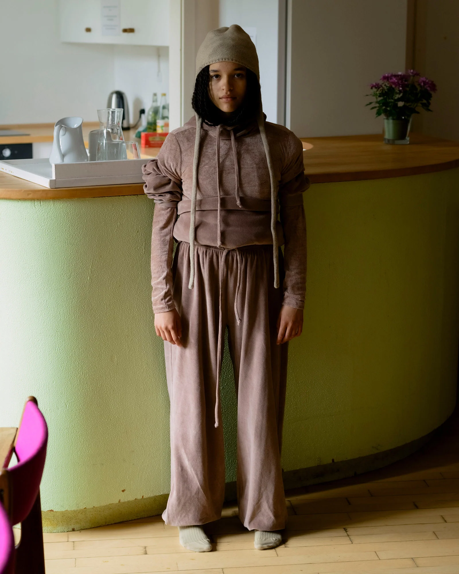 BASERANGE Fall/Winter 2025 Hood, France: BAS-ACTH-RC-SP26-OS (OMI SAND) - Image 8