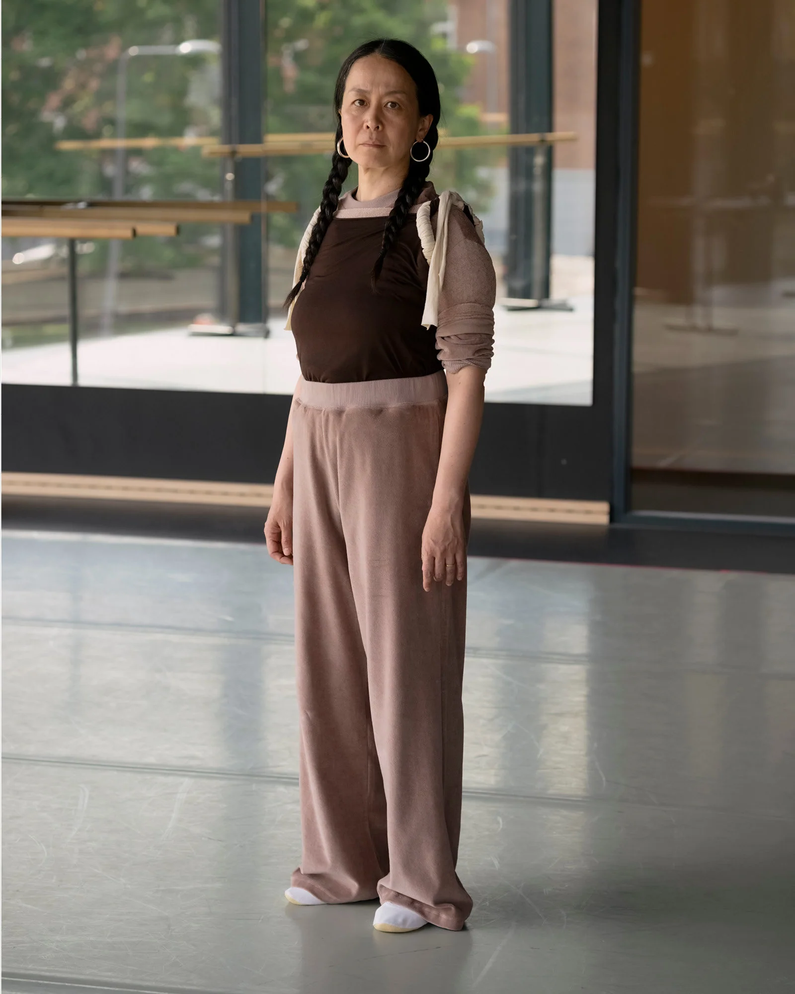 BASERANGE Fall/Winter 2025 TRE Track Pants, France, BAS-PATR-VE-SP26-TB TECTO BROWN (PATR) - Image 8