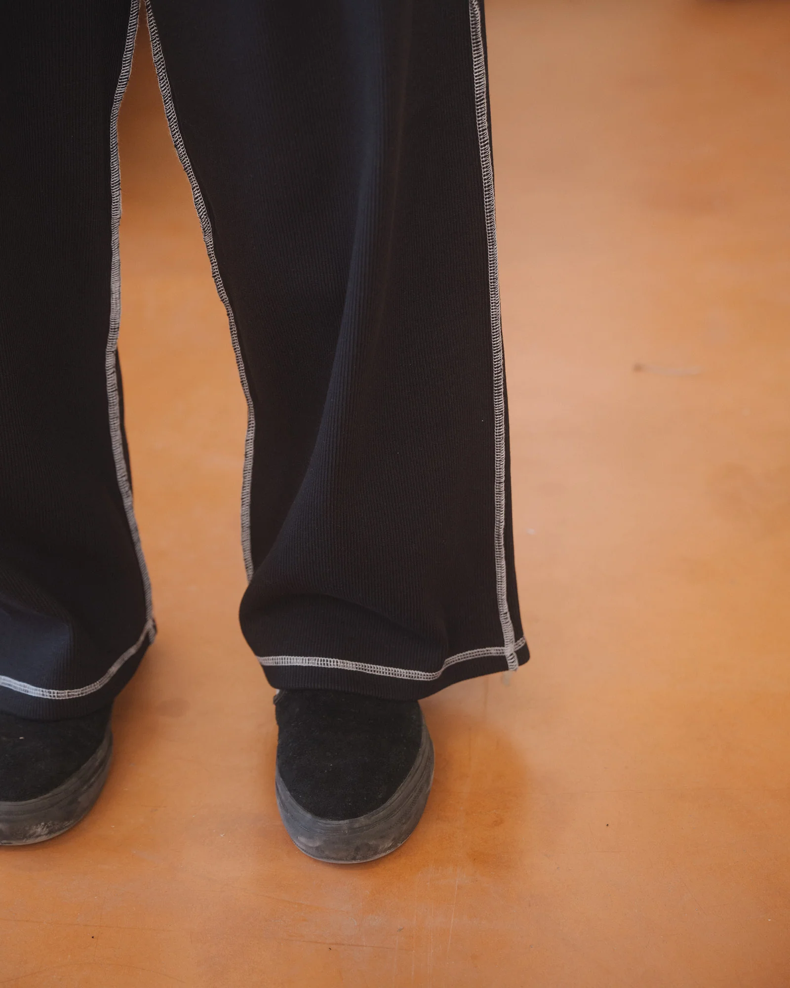 BASERANGE Fall/Winter 25 CAMER PANTS - BAS-PACA-CR-AU25-Black - Image 7