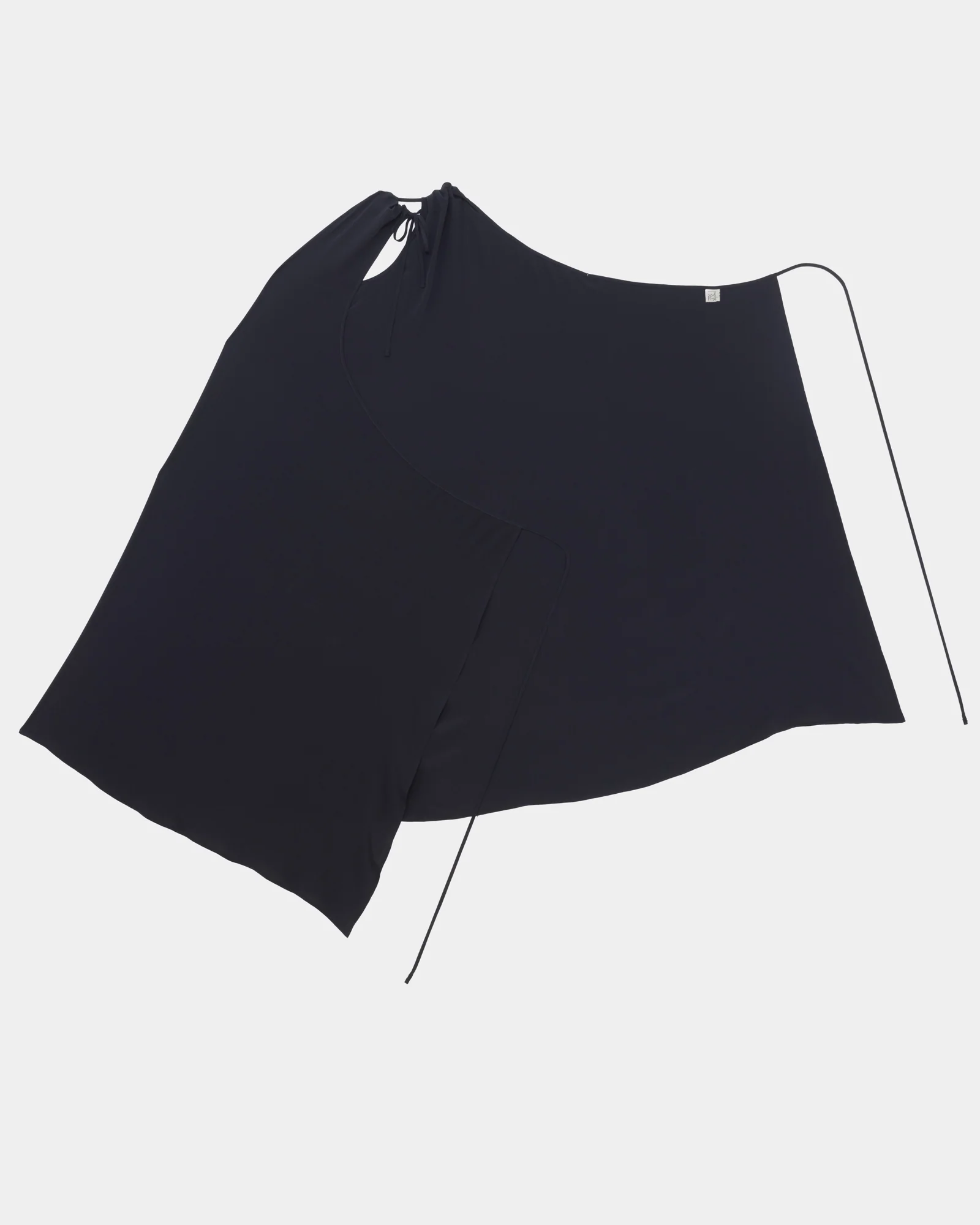 BASERANGE Fall/Winter 2025 VIEW DRESS, Made in Portugal, BAS-DRVI-SC-AU25-Black - Image 6