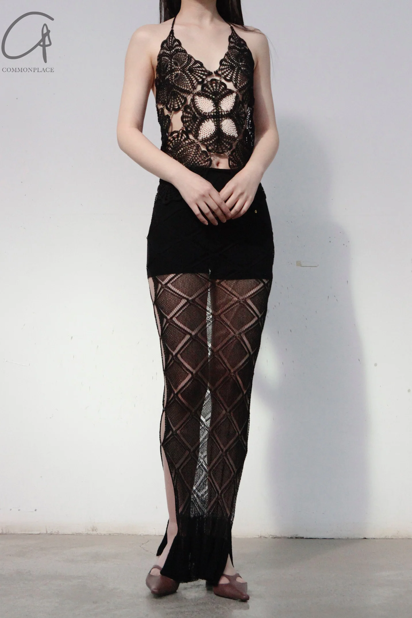 BASERANGE Fine Cotton Shorts SEOLSH Black - Image 11