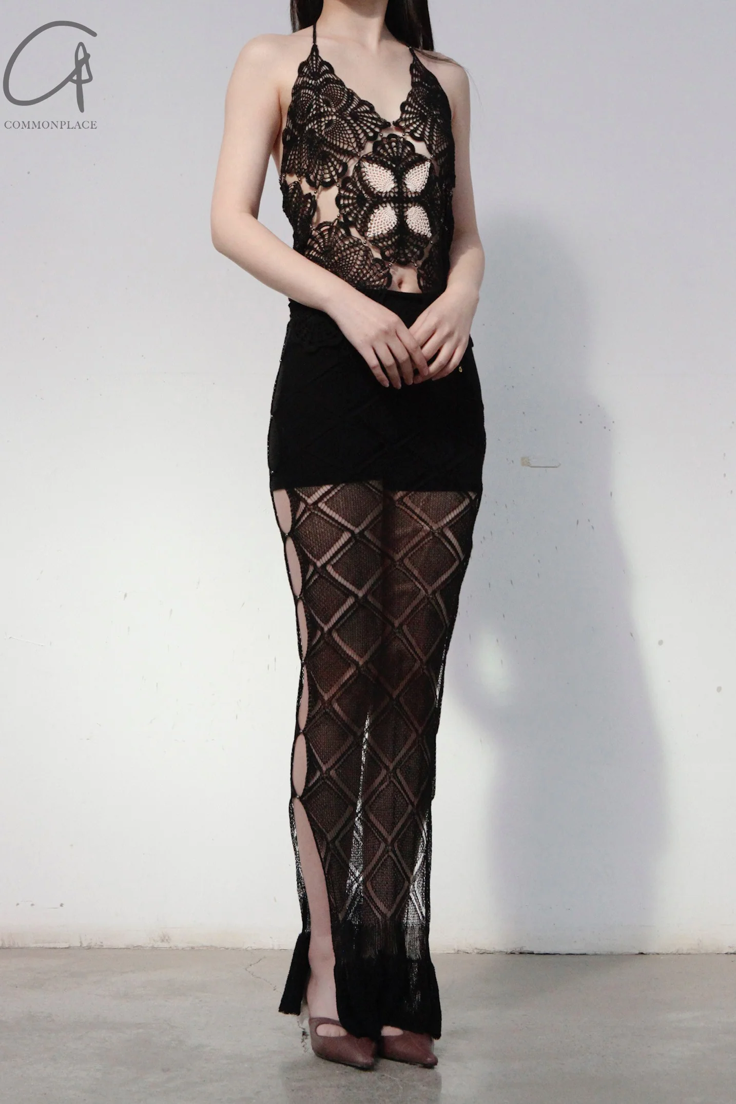 BASERANGE Fine Cotton Shorts SEOLSH Black - Image 12