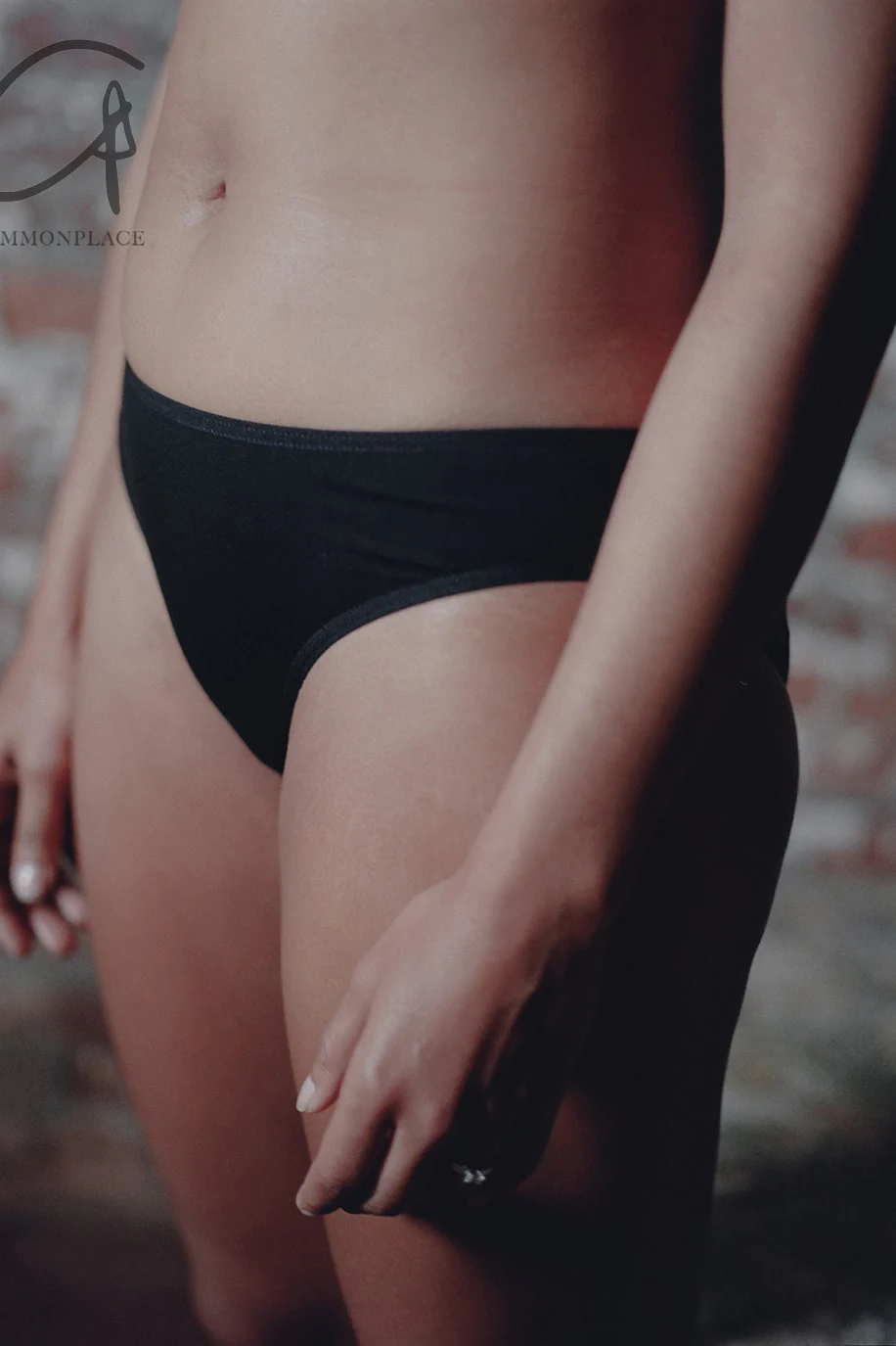 BASERANGE Flared Shorts UNBE Collection France Portugal BAS-UNBE-HEI Black UNBE-BL - Image 4
