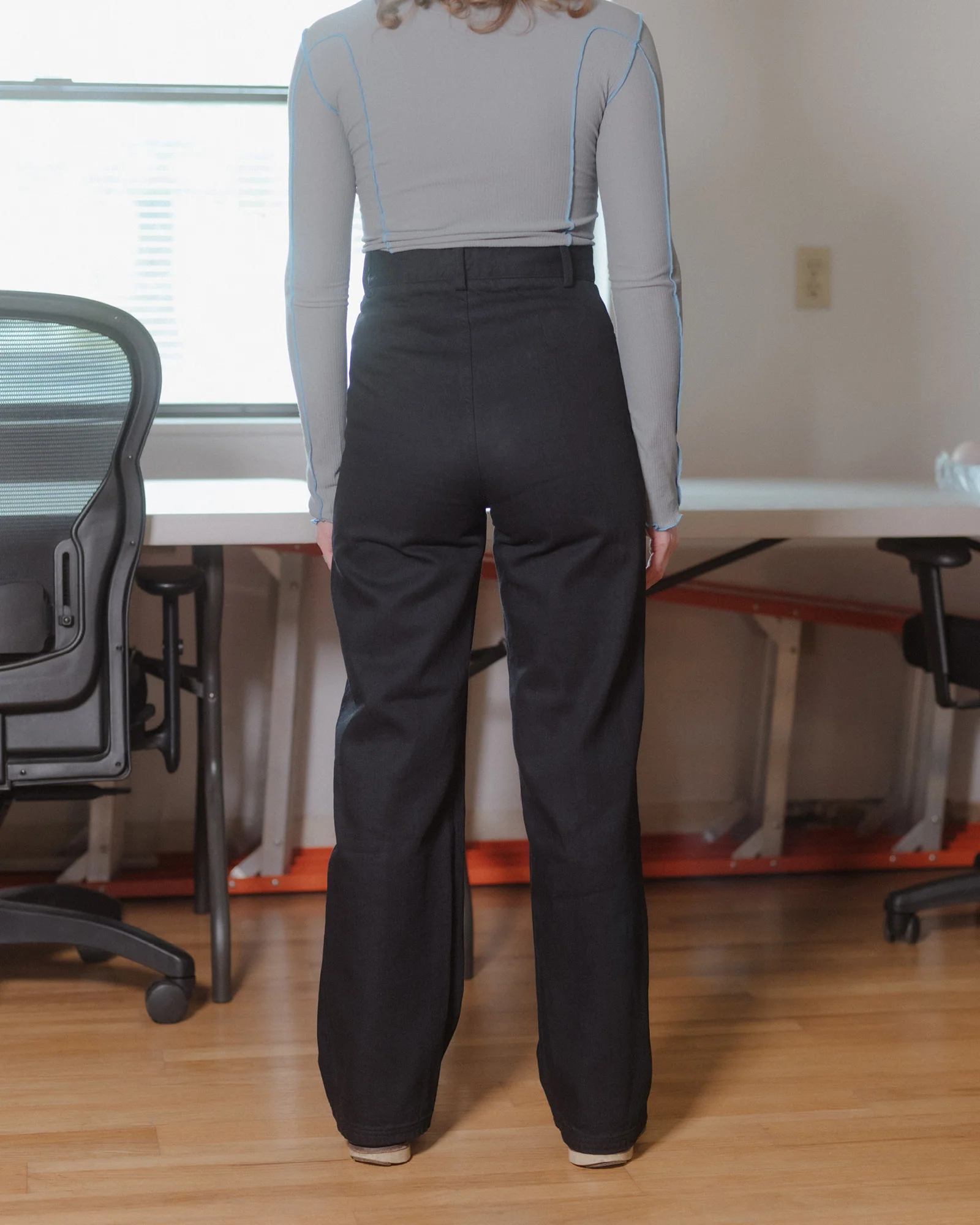 BASERANGE France Navarro trousers BAS-TRNA-DE-SP25-Black - Image 8