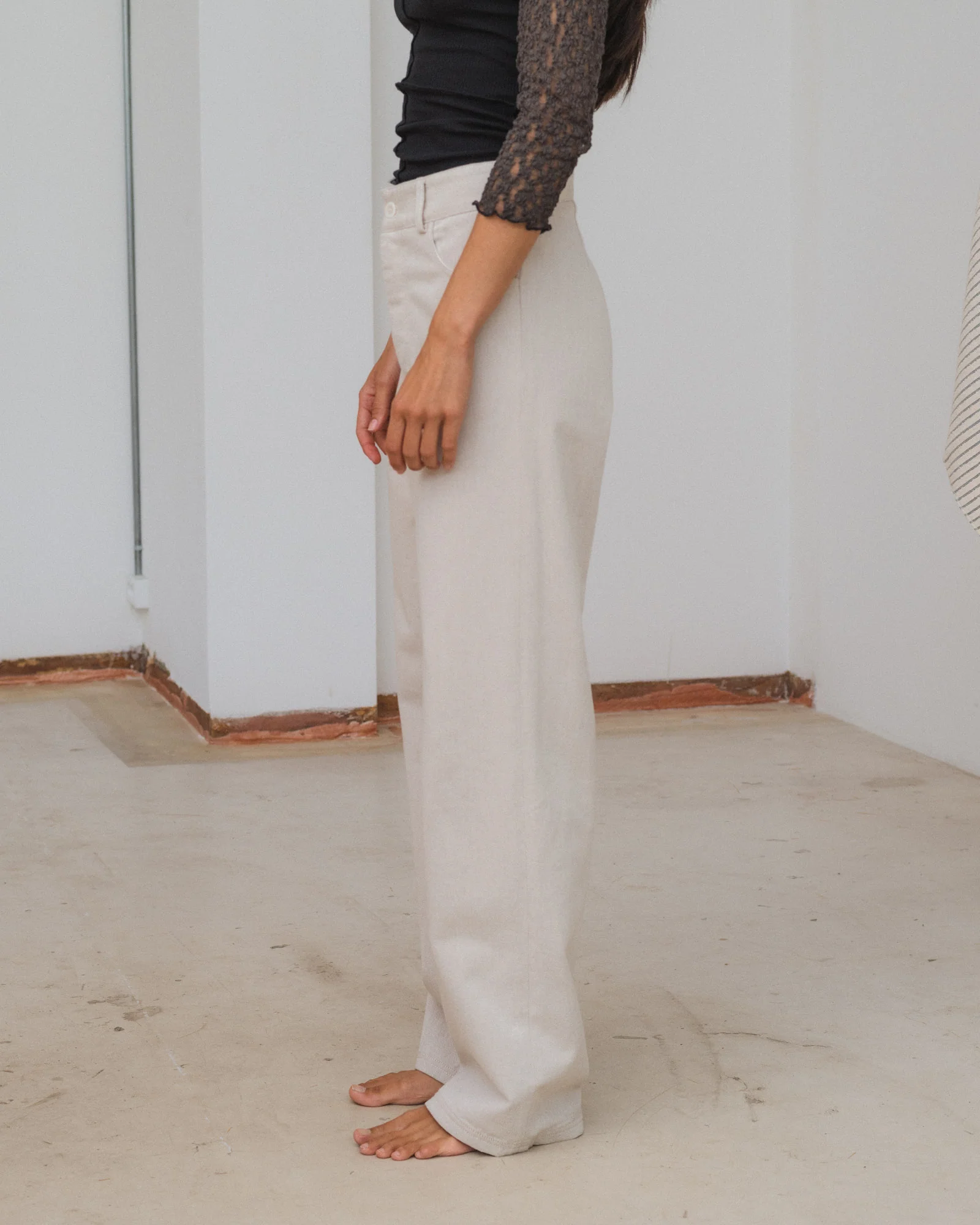 BASERANGE France Navarro trousers BAS-TRNA-DE-SU25-SAND (BROWN) - Image 10