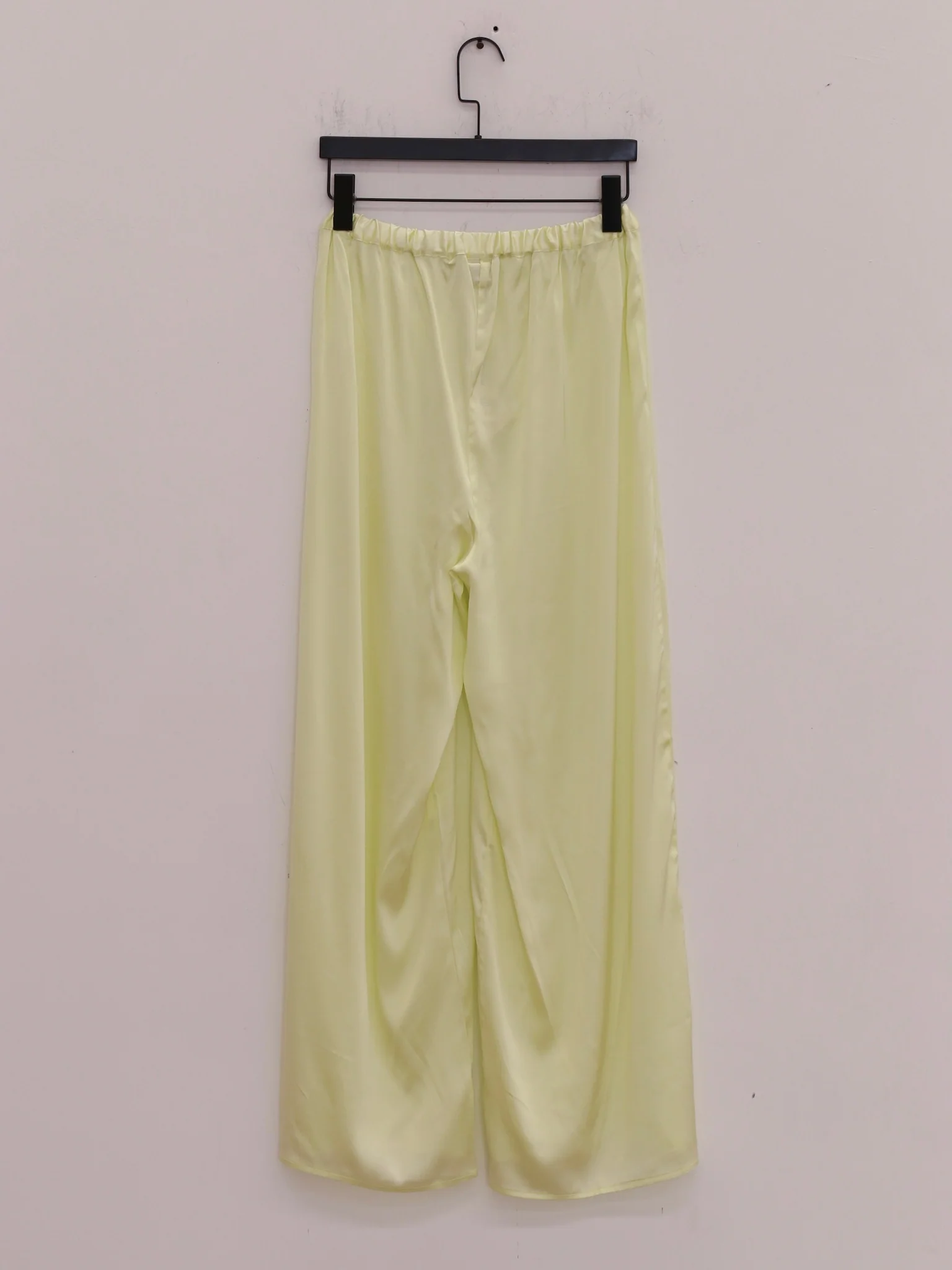 BASERANGE France Silk Linen SEPIA Casual Pants BAS-TRSE-LI-SU25-ZONG BAS-TRSE-SS-SU25-LIME GREEN - Image 4