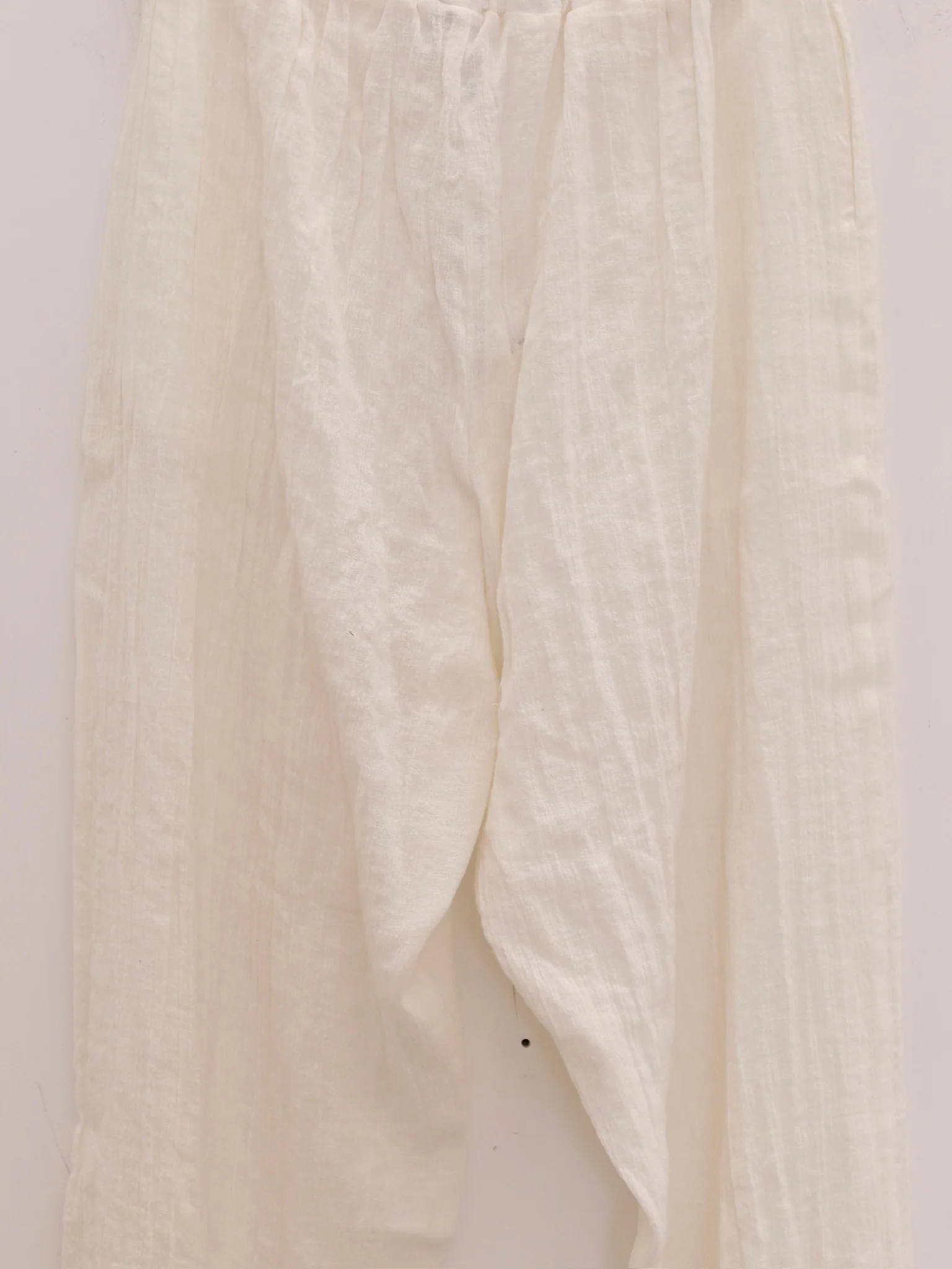 BASERANGE French linen cotton FOLIO casual pants soft and comfortable BAS-TRFO-LC-SU25-UNDYED - Image 3