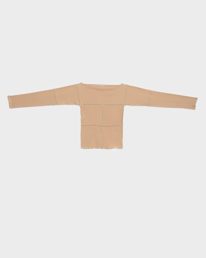 BASERANGE French Organic Cotton Long-Sleeve T-Shirt, TTCL TOCL Series Collection: BAS-TTCL-CR-SP26-A (AURAL PURPLE) (TOCL TTCL) - Image 5