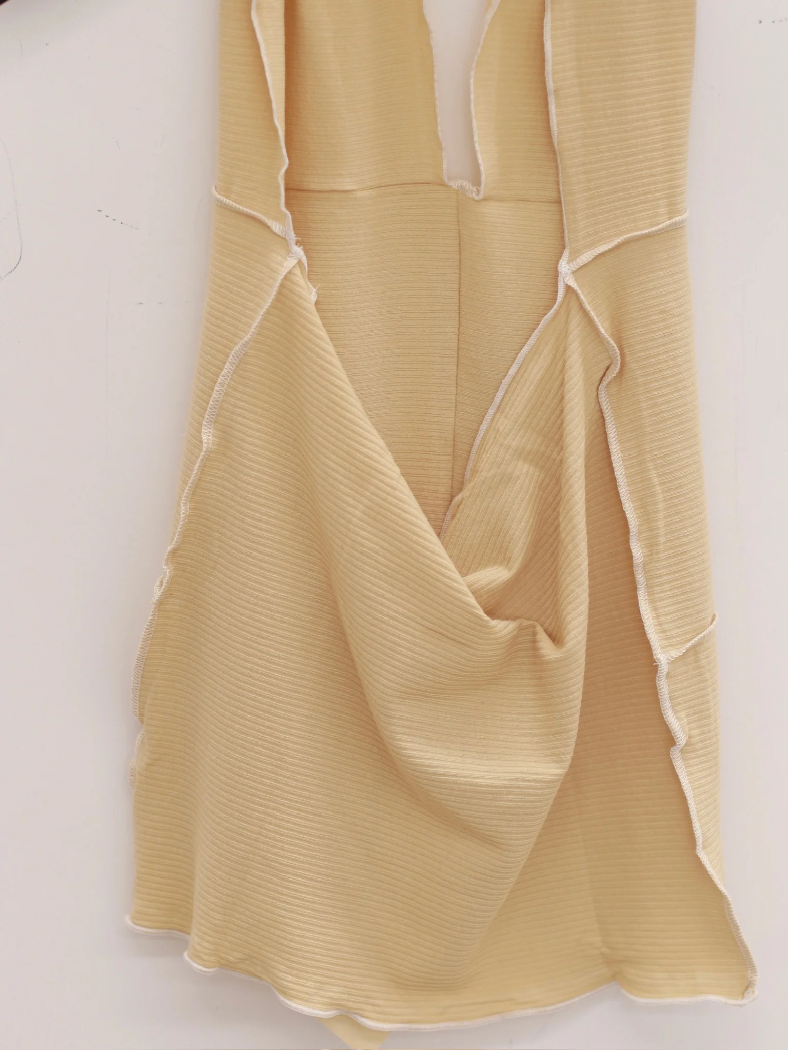 BASERANGE Halter Top BAS-TOCH-RB-SP25-HEN YELLOW - Image 4