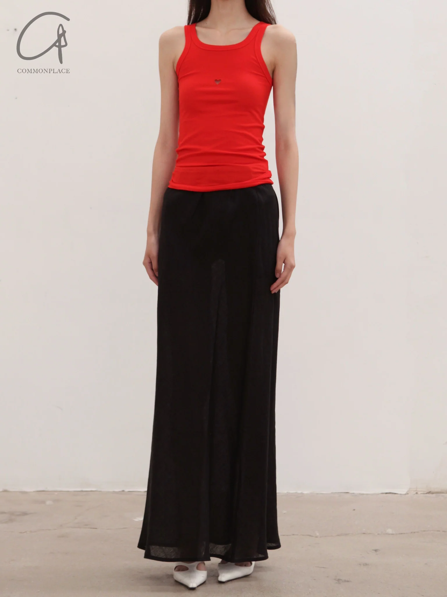 BASERANGE Heart-Shaped Hollow Vest Suspenders France BAS-TOHT-RB-SP25-MY RED (TOHT-RB-SP24) - Image 5