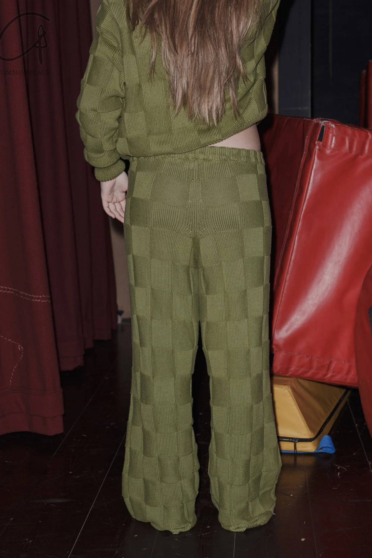 BASERANGE Konark trousers TRKON-CO-AU23 green - Image 8