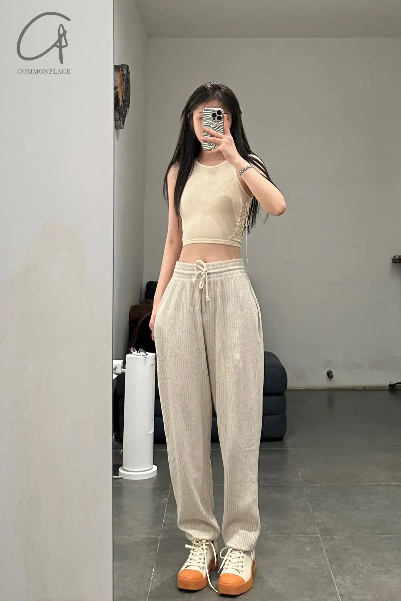Baserange labeling corset BRTI-RB-Wi22 Undyed - Image 10