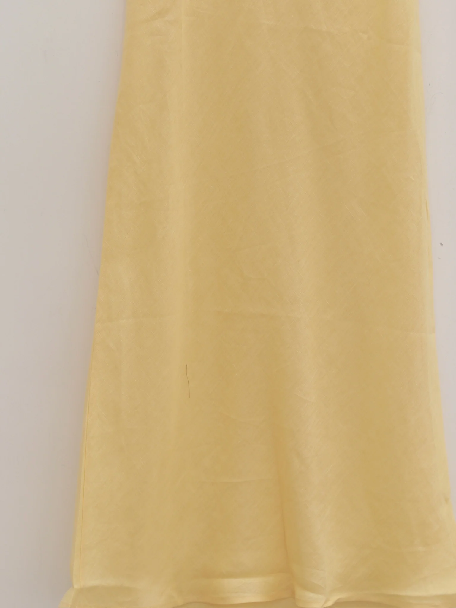 BASERANGE Linen Skirt Portugal BAS-SSDY-FL-AU25-ANA YELLOW (SKDY-SL-000) - Image 3