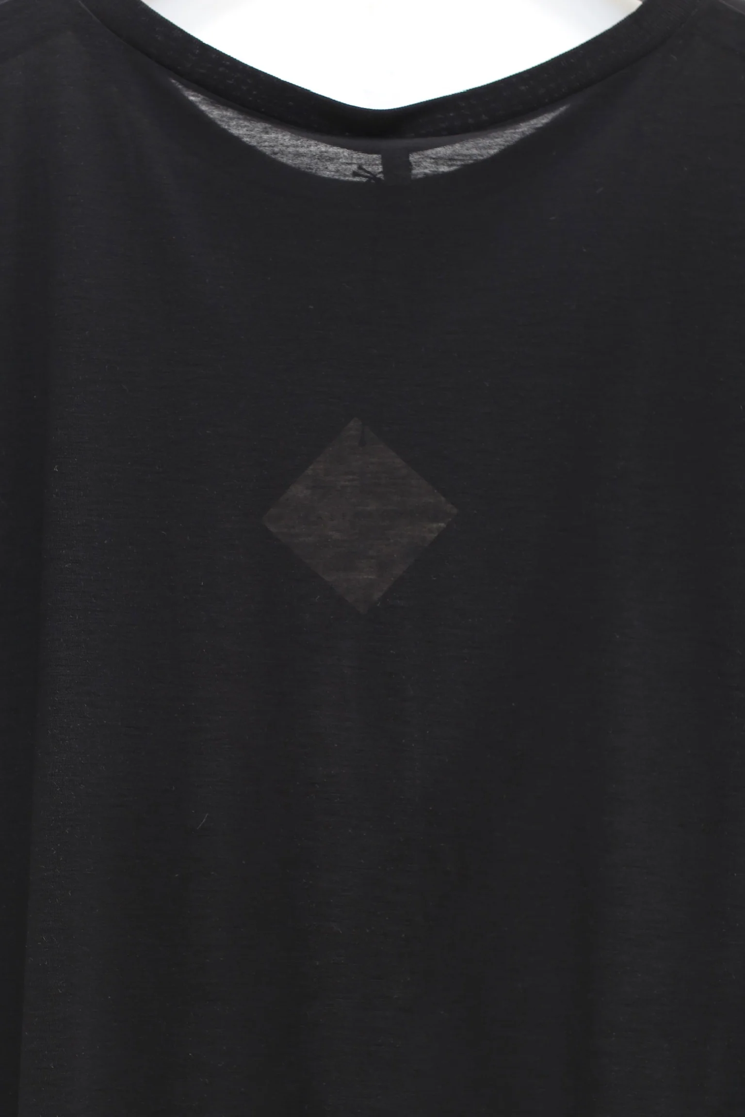 BASERANGE Classic Bamboo Fiber Bamboo Cotton Loose T-shirt Series Collection Round Neck Bottoming Shirt France BAS-TOLO-BL-000-BLACK 24 New Upgrade - Image 3