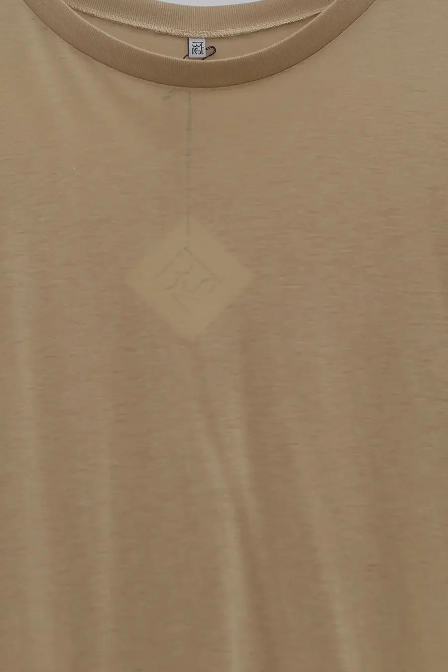 BASERANGE Loose Fit Classic Bamboo Cotton T-Shirt, Bamboo Fiber Crew Neck Base Layer, France BAS-TOLO-BL-000-COCHLEA (TOLO-BL-000 TTLO) - Image 2