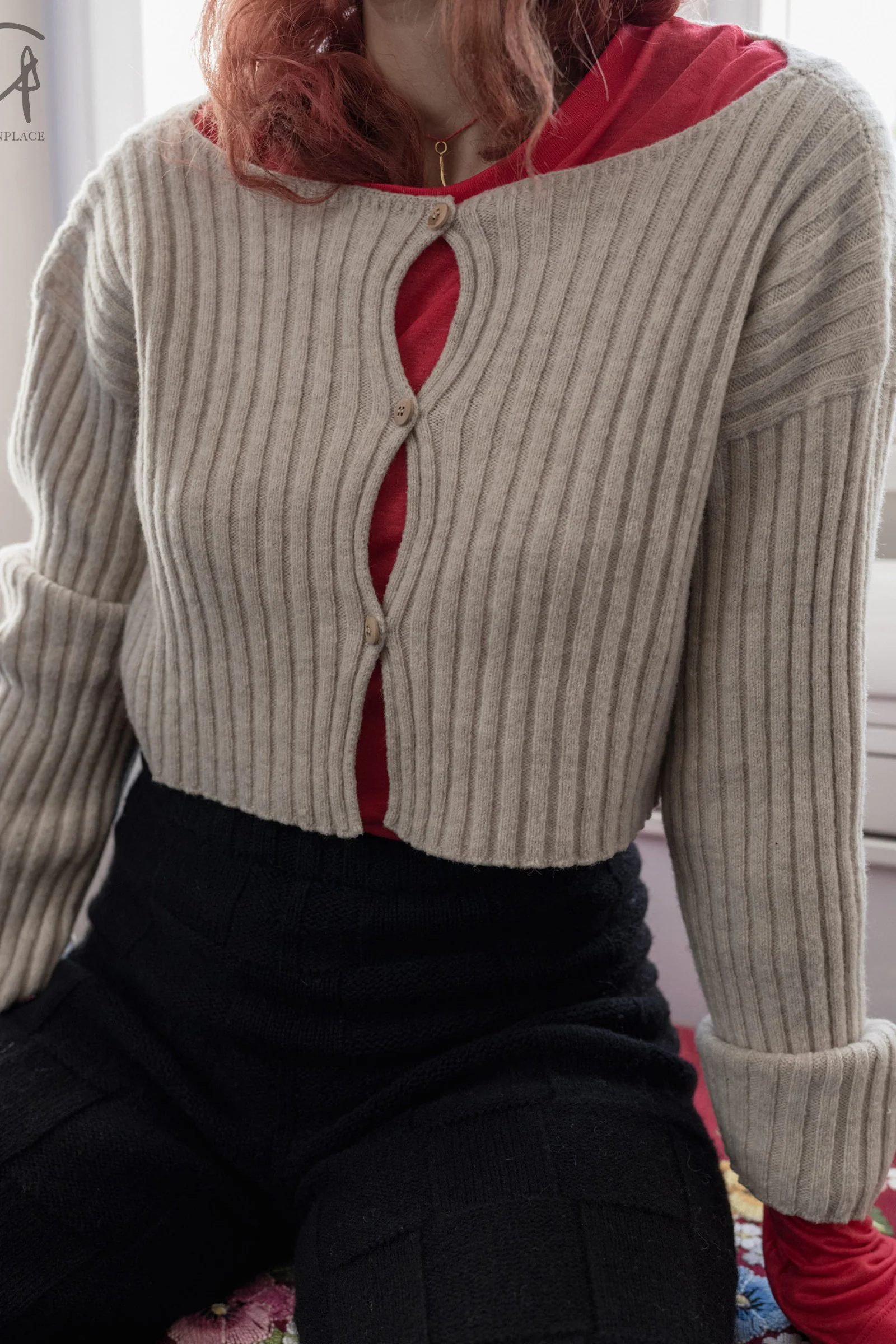 BASERANGE Macau wool cardigan KMAC-MW-WI23 - Image 11