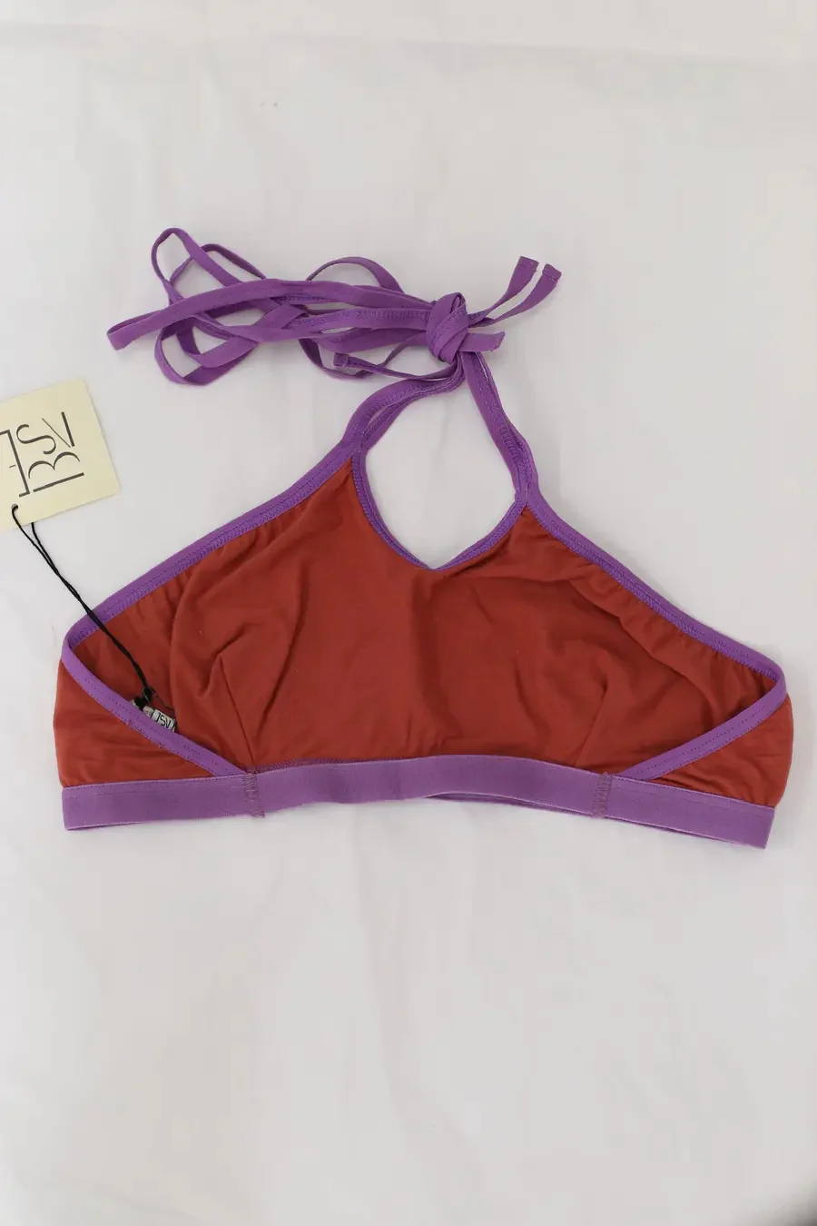 BASERANGE Malle Bra BRMA-BL-AU23 Burnt Red/Purple - Image 2