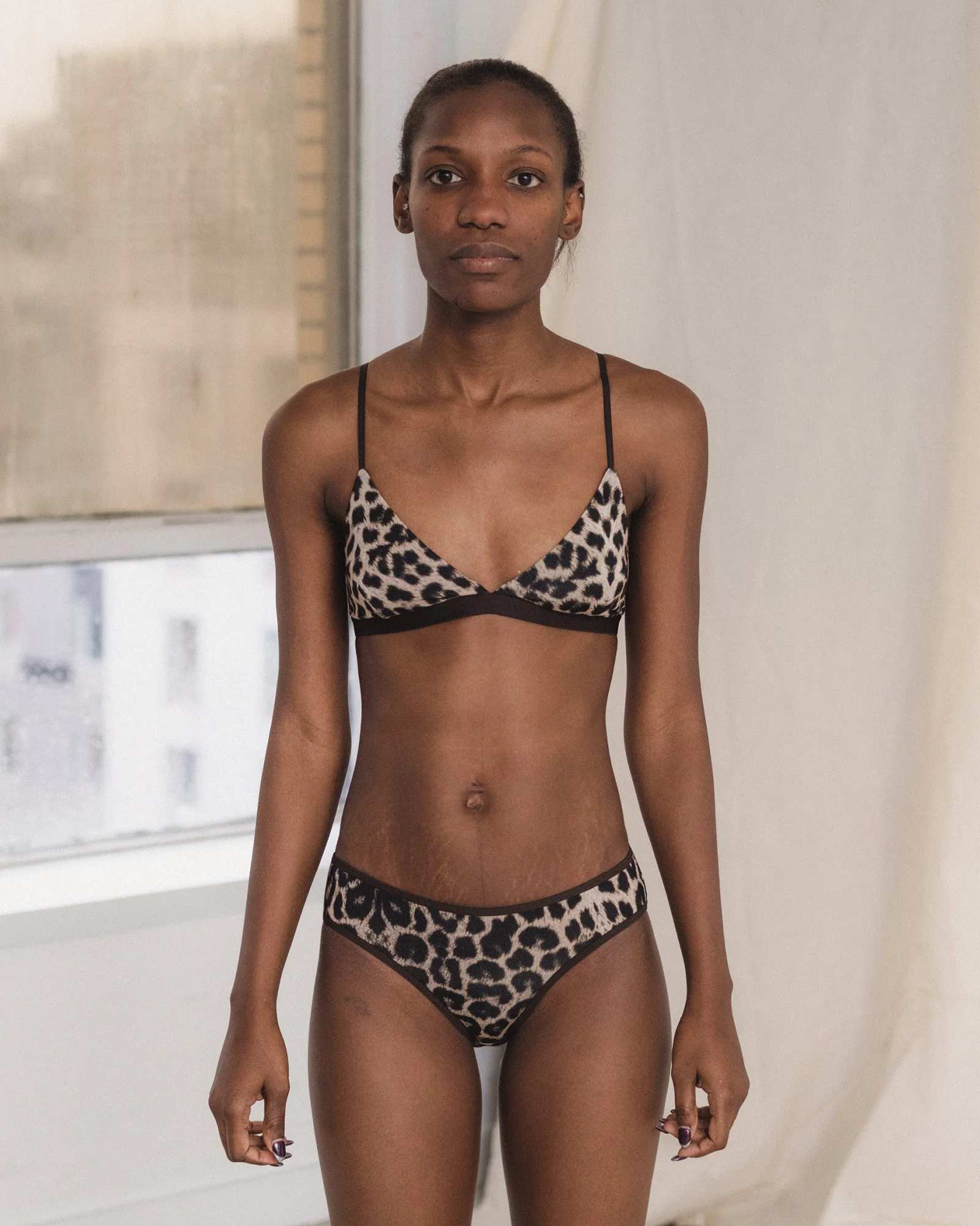 BASERANGE Mississippi Narrow Collection Bamboo Fiber and Cotton Soft Underwear French BAS-BRMI-CI-AU25-LEOPARD - Image 5