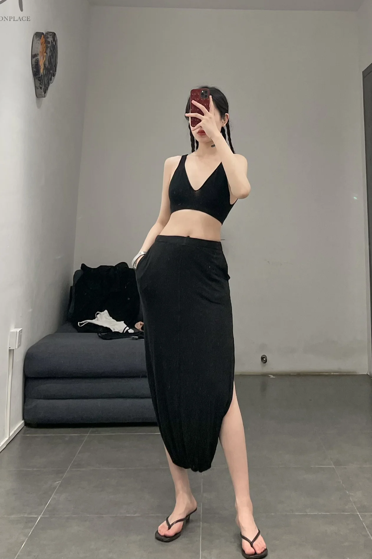 BASERANGE Odia Bra SEODB BLACK - Image 7