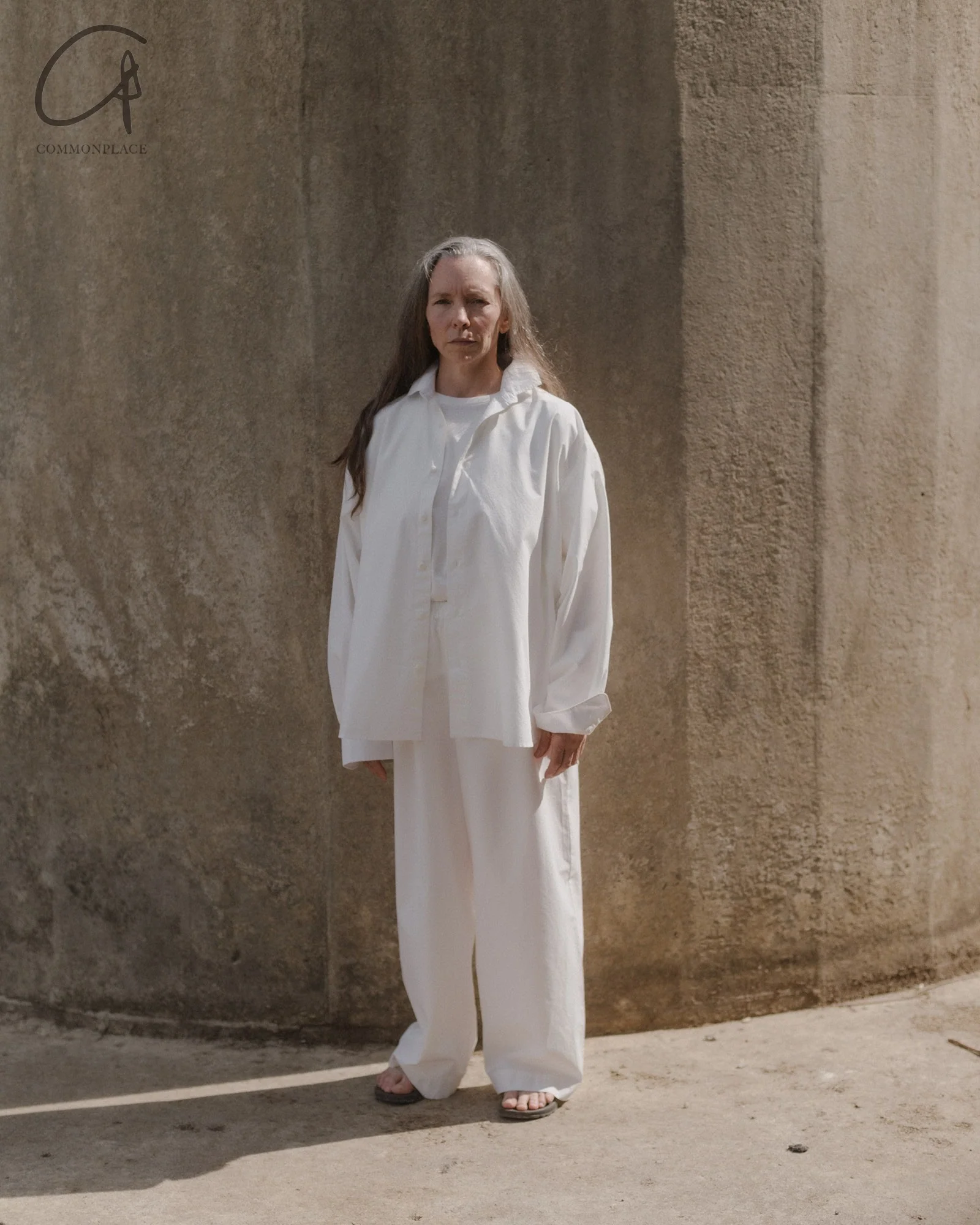 BASERANGE organic cotton trousers Portugal BAS-TROL-POU-SP25-UNDYED - Image 20