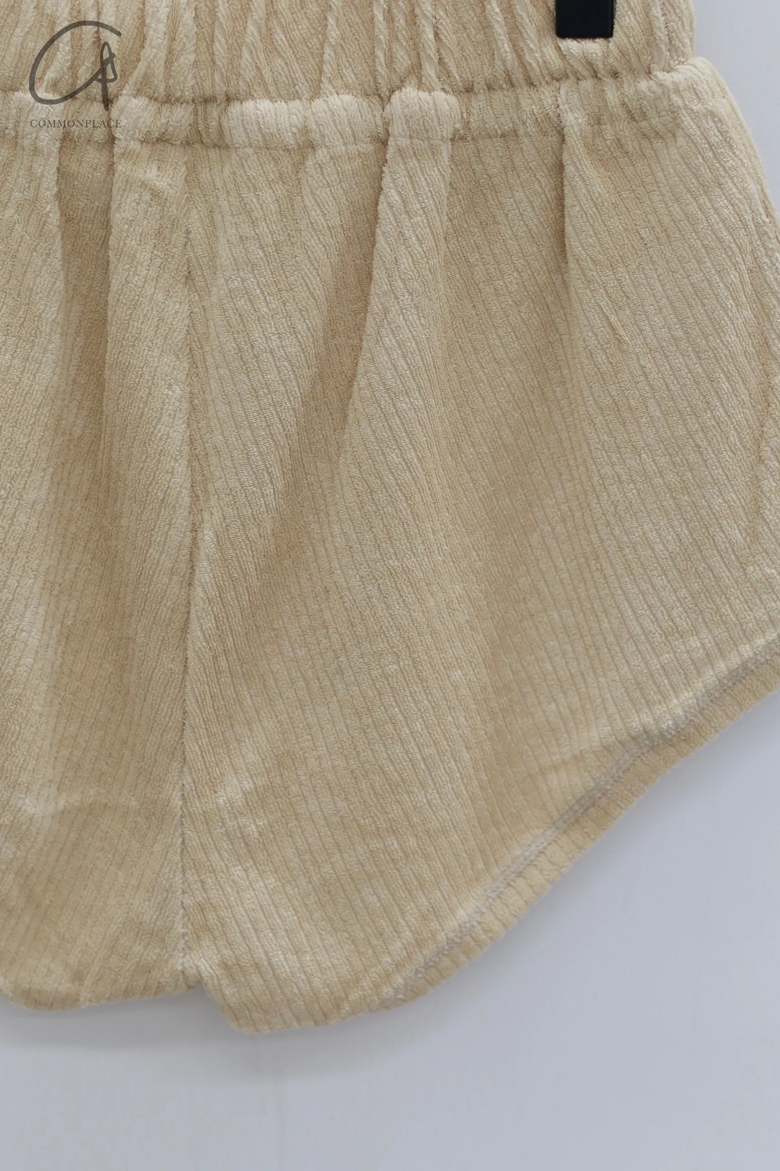 BASERANGE Posture Shorts BAS-FLPSH-CO-SU24-BEIGE - Image 3