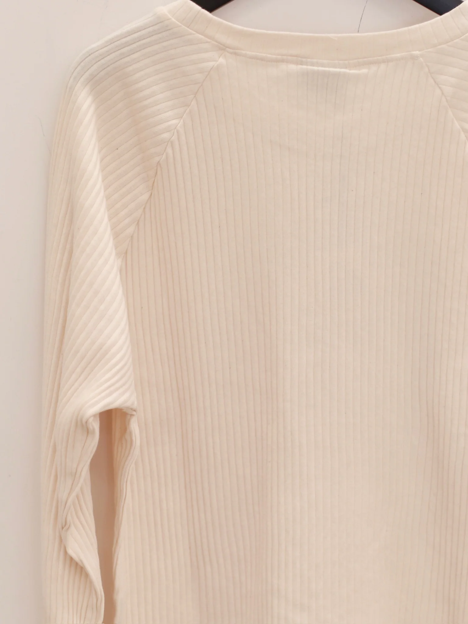 BASERANGE Pullover Sweatshirt Portugal BAS-FBSRI000-Off White - Image 3