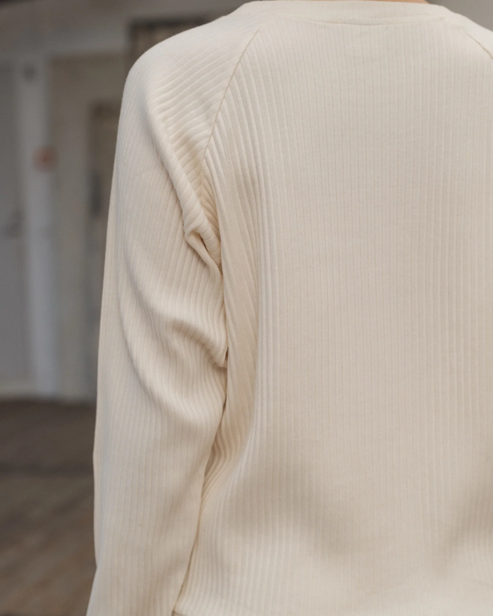 BASERANGE Pullover Sweatshirt Portugal BAS-FBSRI000-Off White - Image 6