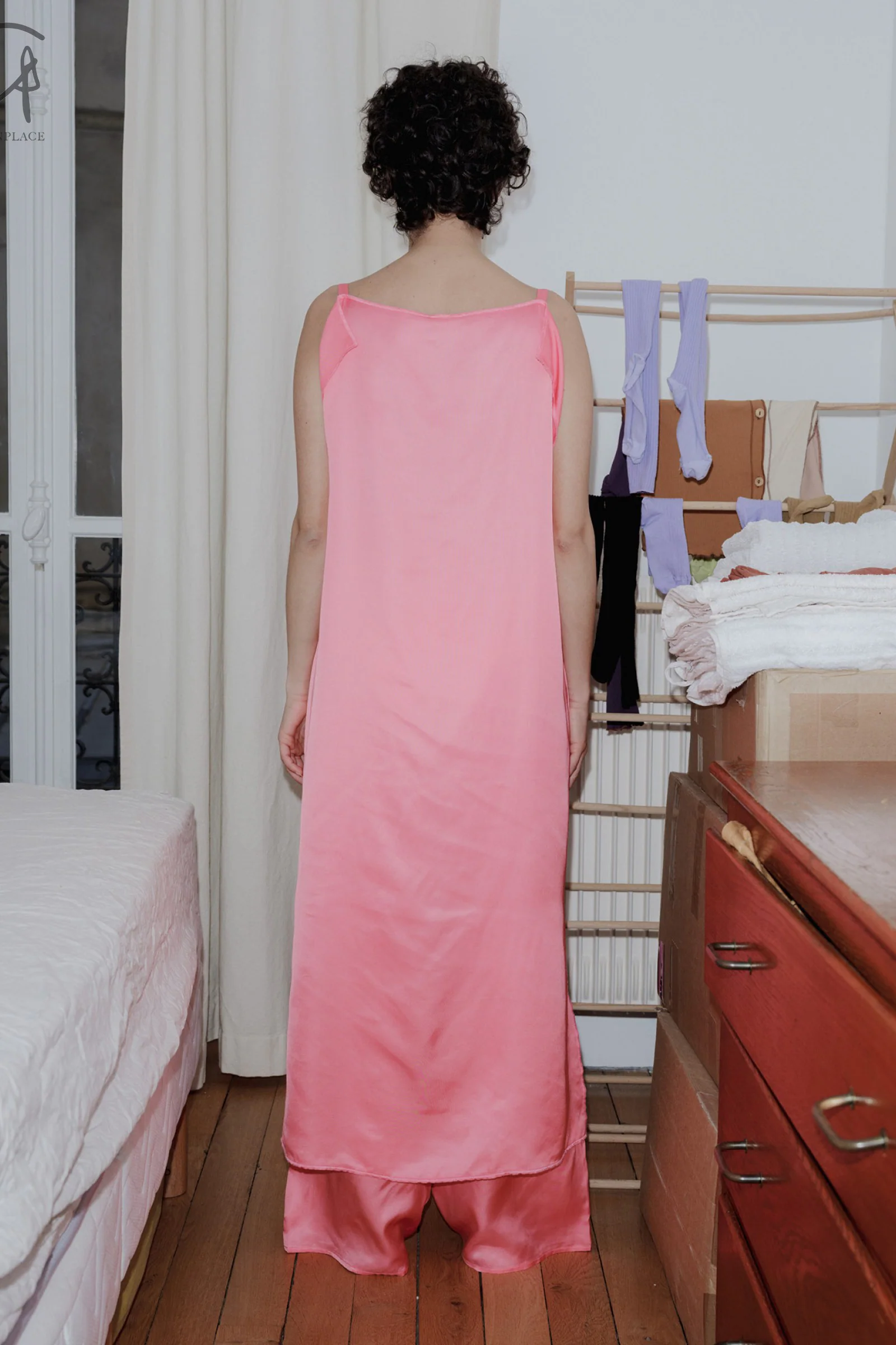 BASERANGE Rey Dress DRRE-VI-AU23 Pink - Image 8