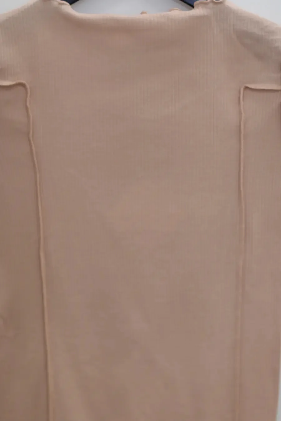 BASERANGE Hawthorn Ribbed Cotton T-shirt BAS-TTO3-RB-SP24-HAPTIC TTO3-RB-000 - Image 2