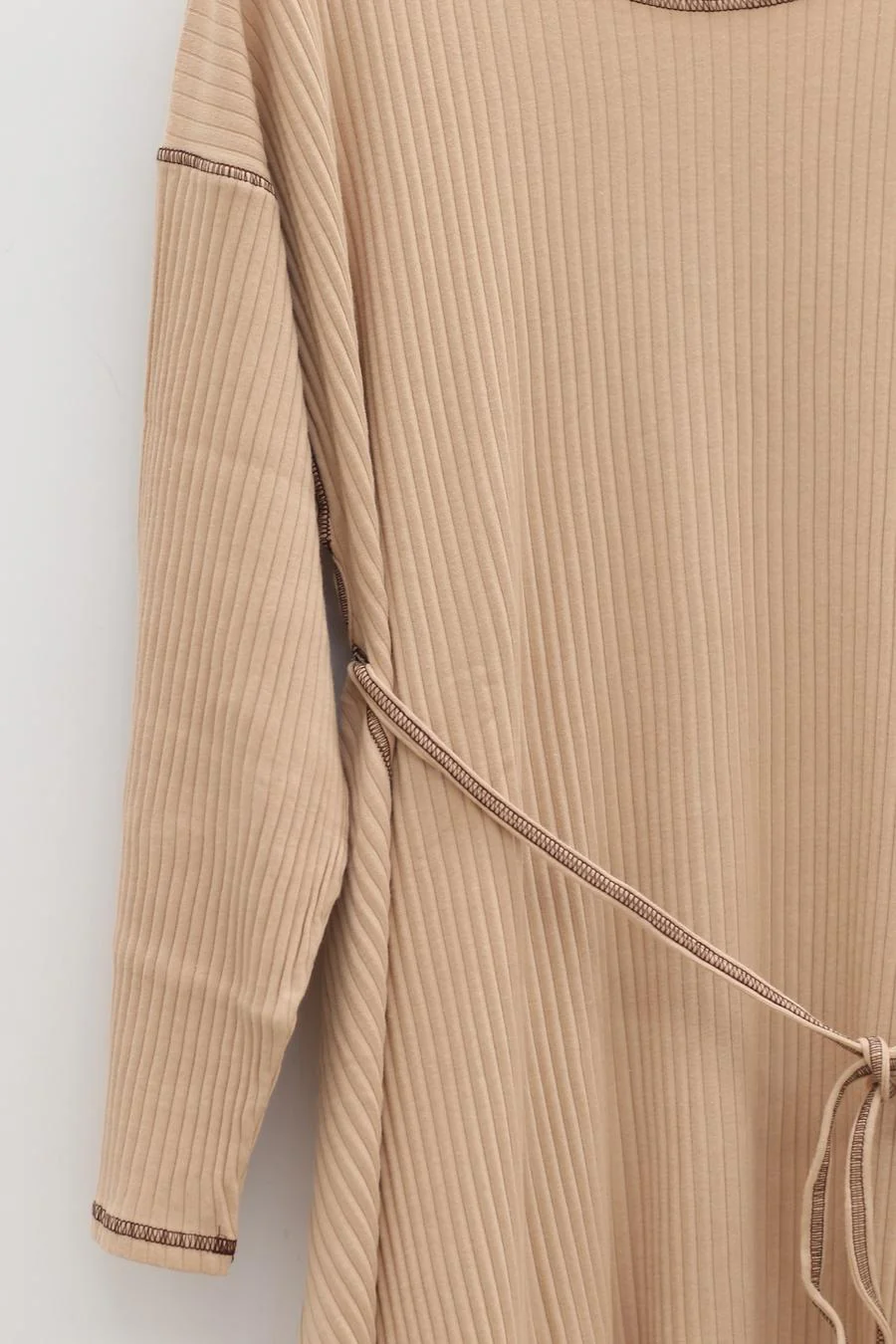 BASERANGE Ribbed wool dress DRSH-RIB-SP22 COCHLEA - Image 7