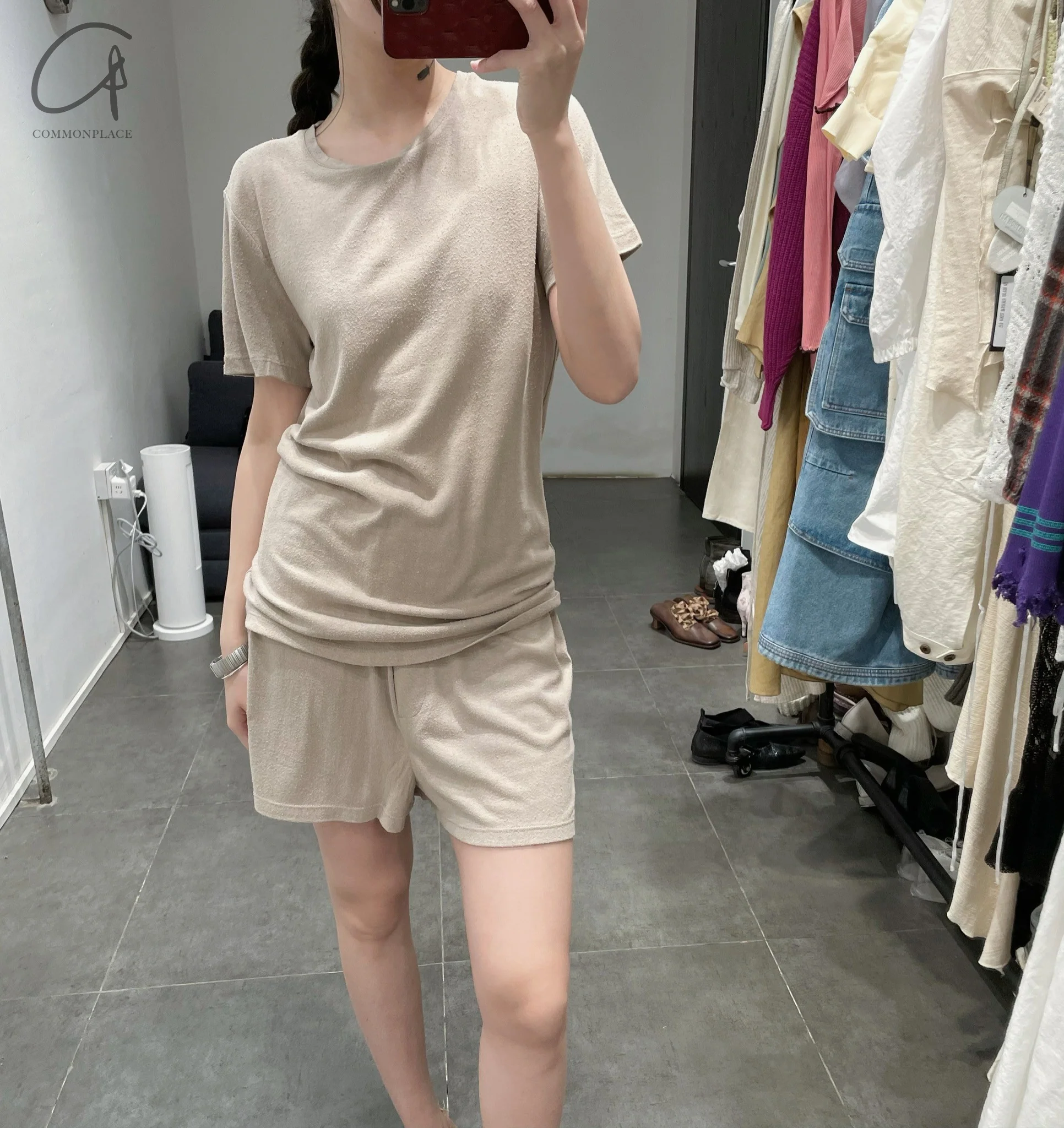 BASERANGE Silk Series Casual Pants/T-Shirts/Dresses France BAS-SHDO-WS-000-UNDYED (SHDO) - Image 16