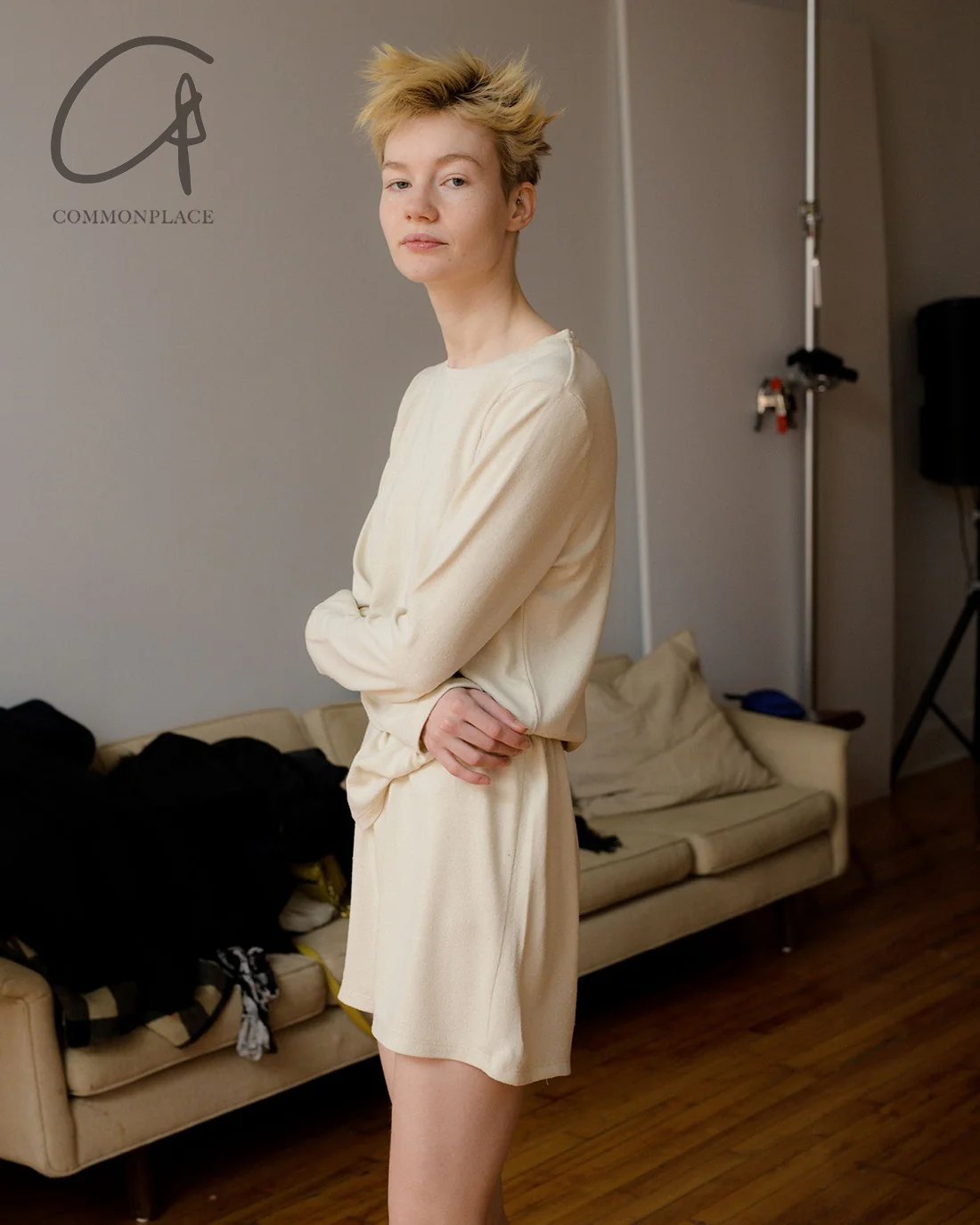 BASERANGE Silk Series Casual Pants/T-Shirts/Dresses France BAS-SHDO-WS-000-UNDYED (SHDO) - Image 9