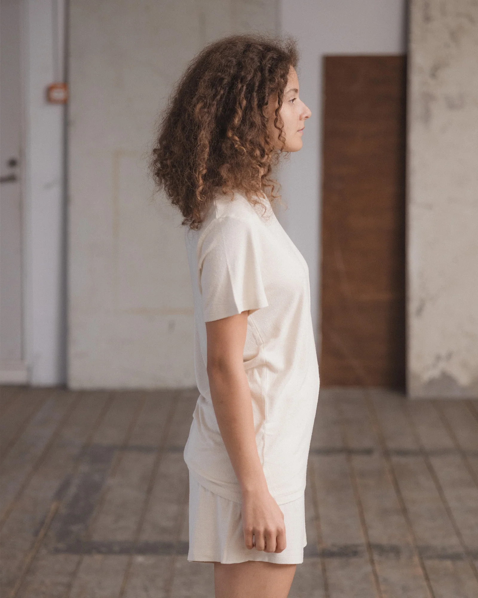 BASERANGE Silk Series Casual Pants/T-Shirts/Dresses France BAS-TOSI-WS-000-UNDYED (SHDO) - Image 10