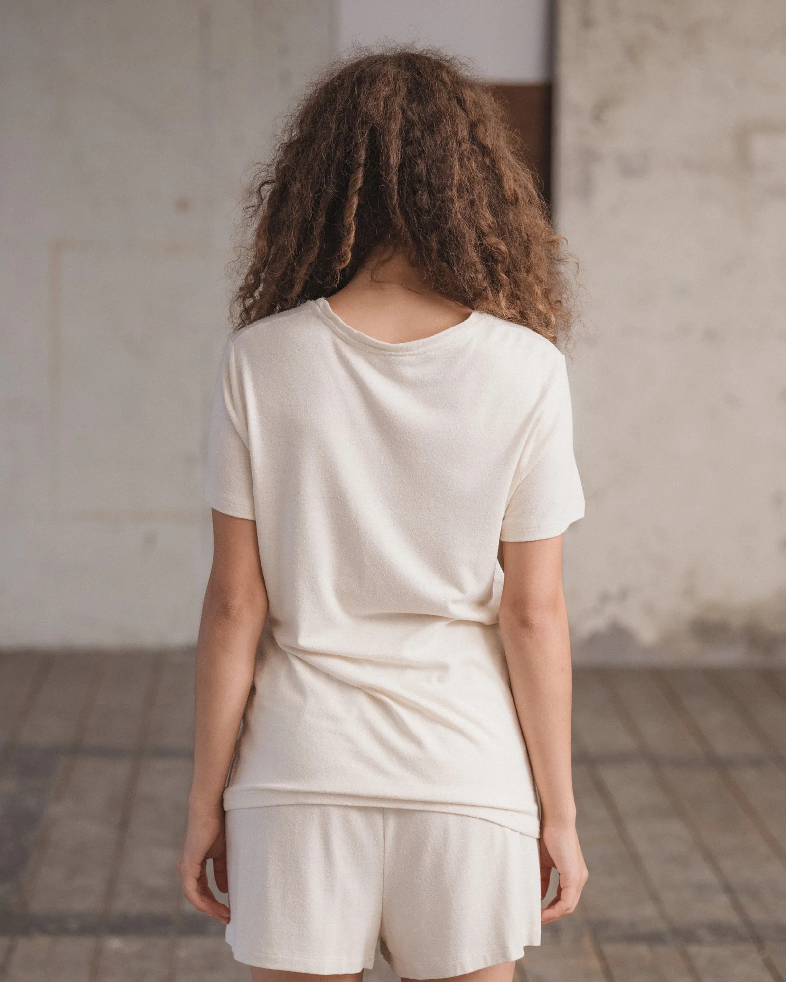 BASERANGE Silk Series Casual Pants/T-Shirts/Dresses France BAS-TOSI-WS-000-UNDYED (SHDO) - Image 11